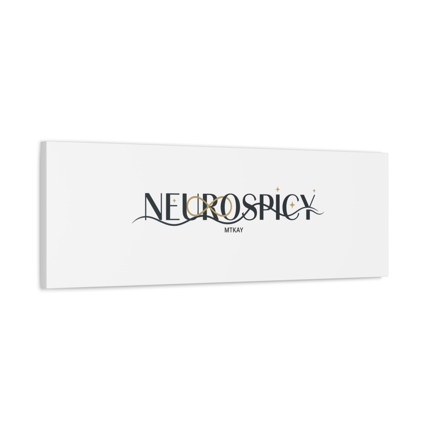 Neurospicy Canvas, Stretched | Autistic Pride, Neurodiversity Acceptance