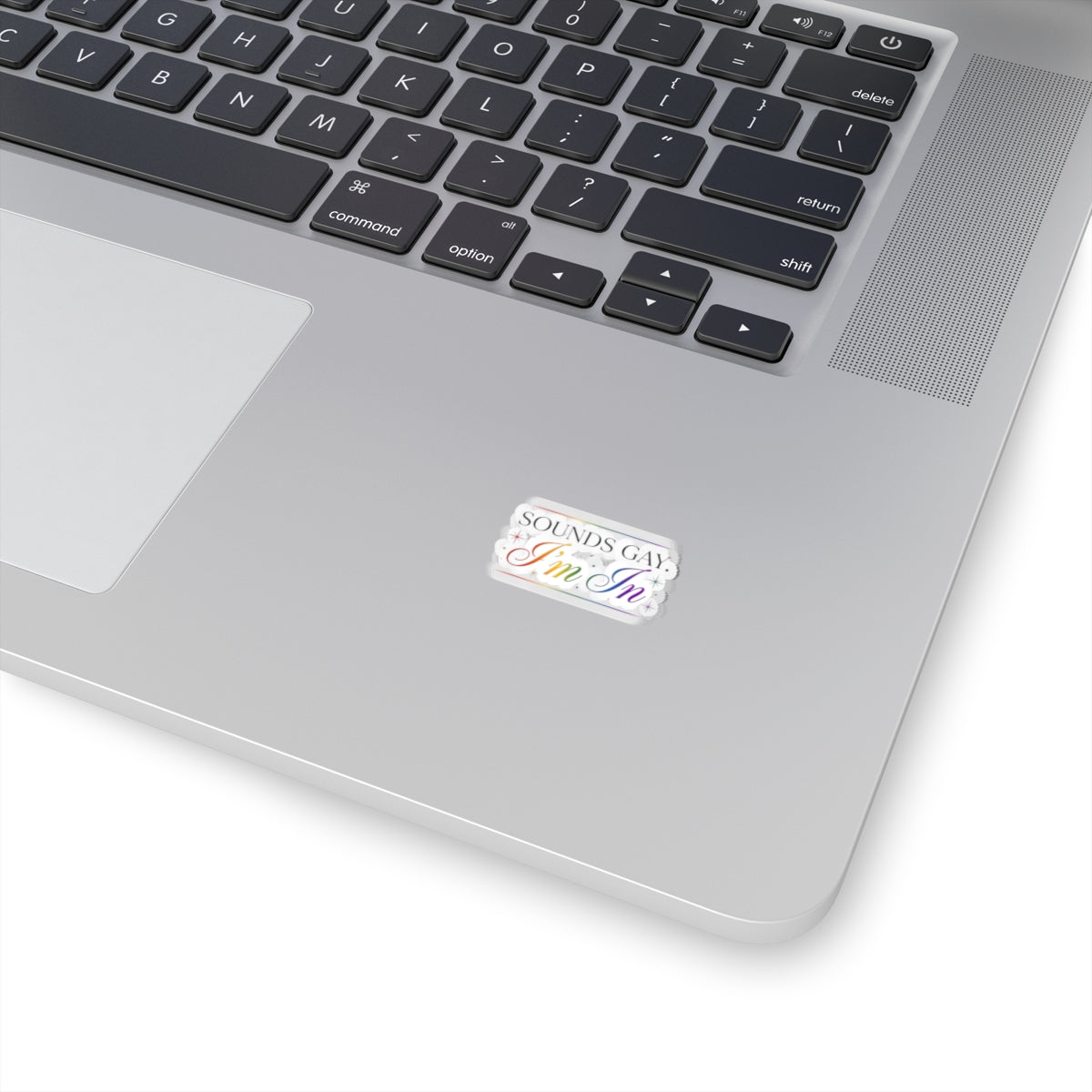 Sounds Gay I'm In Sticker | Book Lover, Cozy Reader Aesthetic