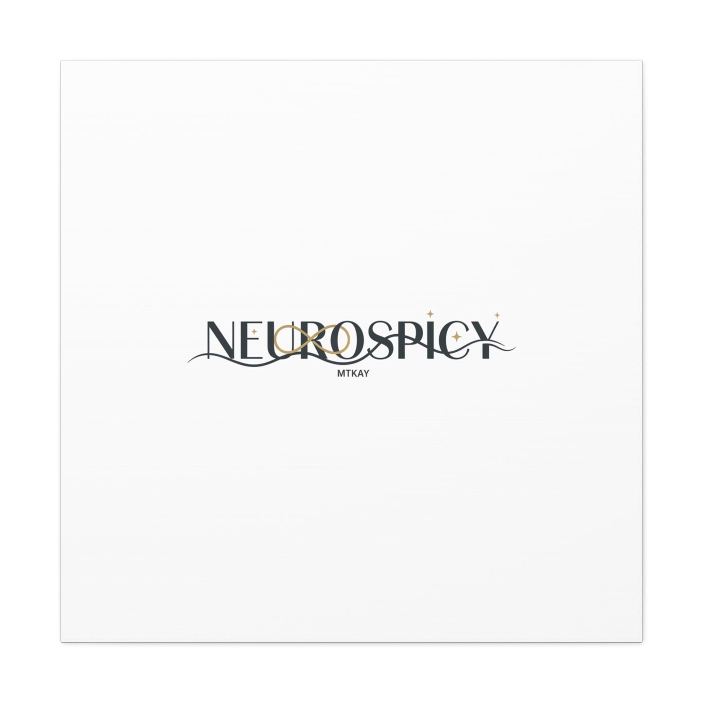 Neurospicy Canvas, Stretched | Autistic Pride, Neurodiversity Acceptance