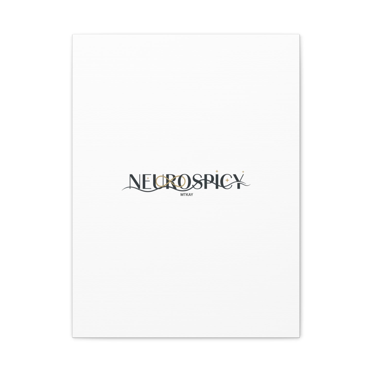 Neurospicy Canvas, Stretched | Autistic Pride, Neurodiversity Acceptance