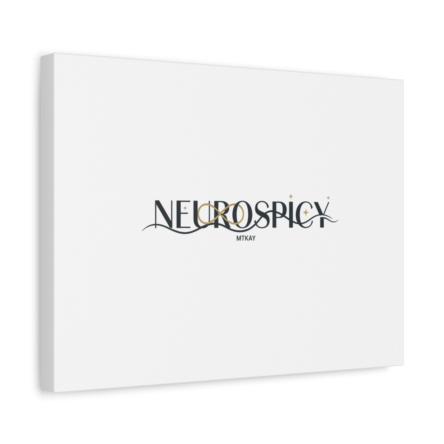 Neurospicy Canvas, Stretched | Autistic Pride, Neurodiversity Acceptance