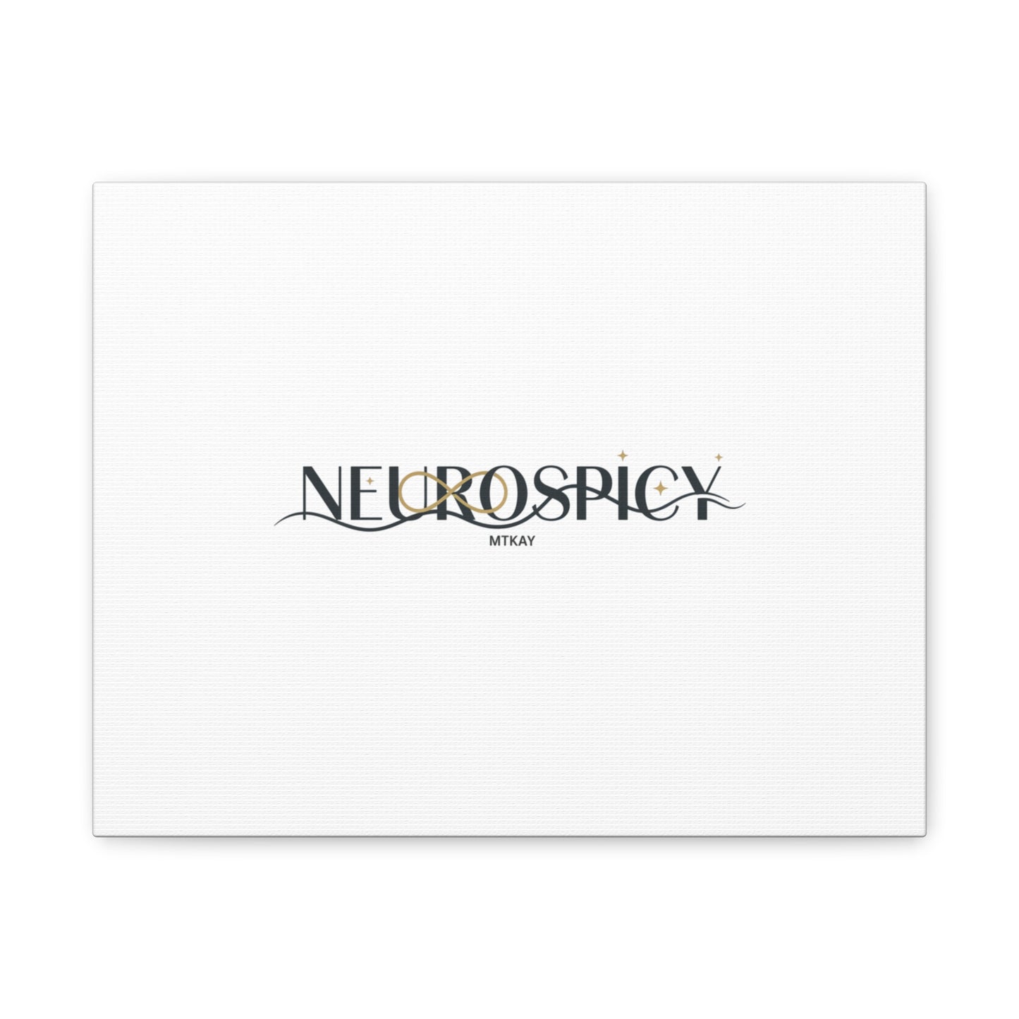 Neurospicy Canvas, Stretched | Autistic Pride, Neurodiversity Acceptance