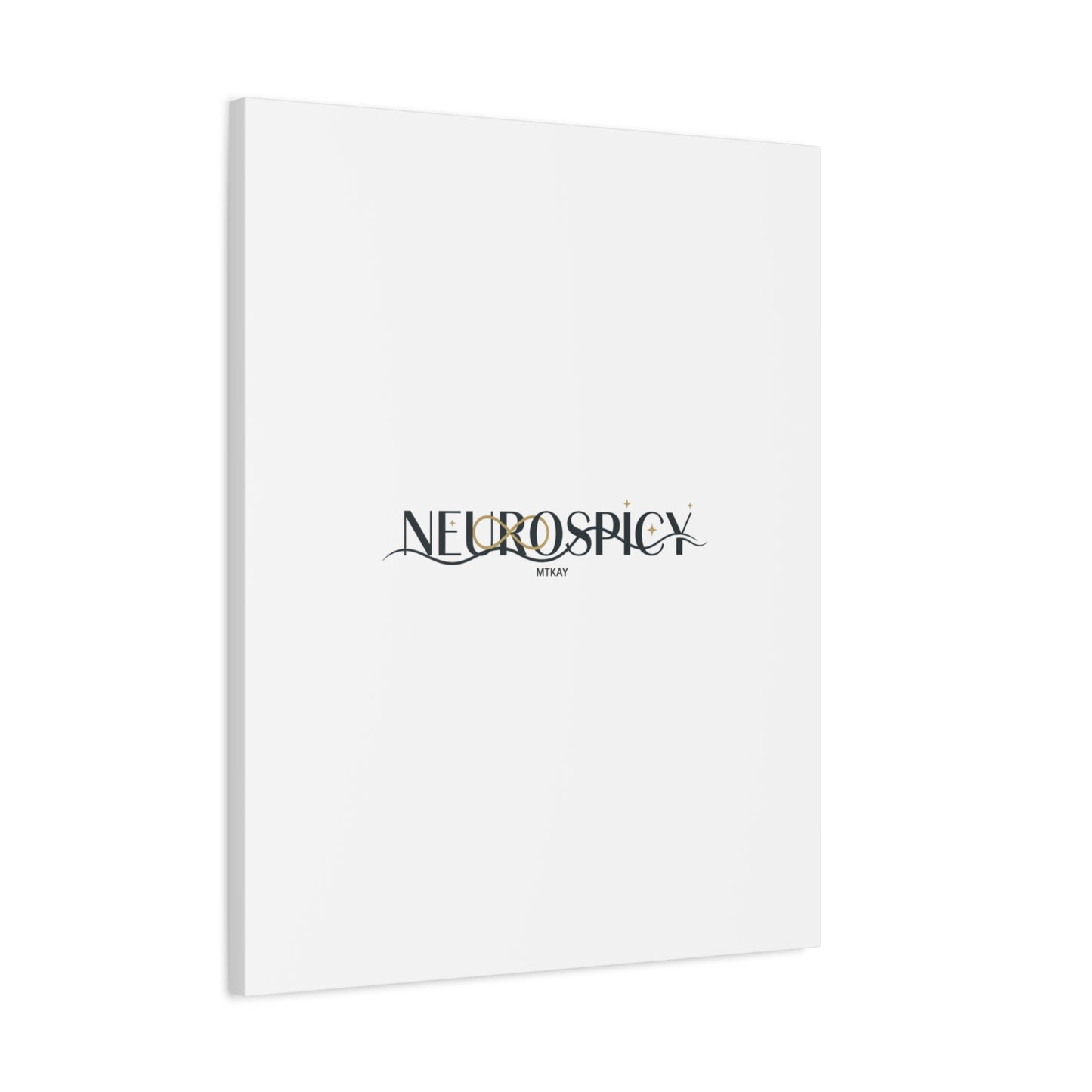 Neurospicy Canvas, Stretched | Autistic Pride, Neurodiversity Acceptance