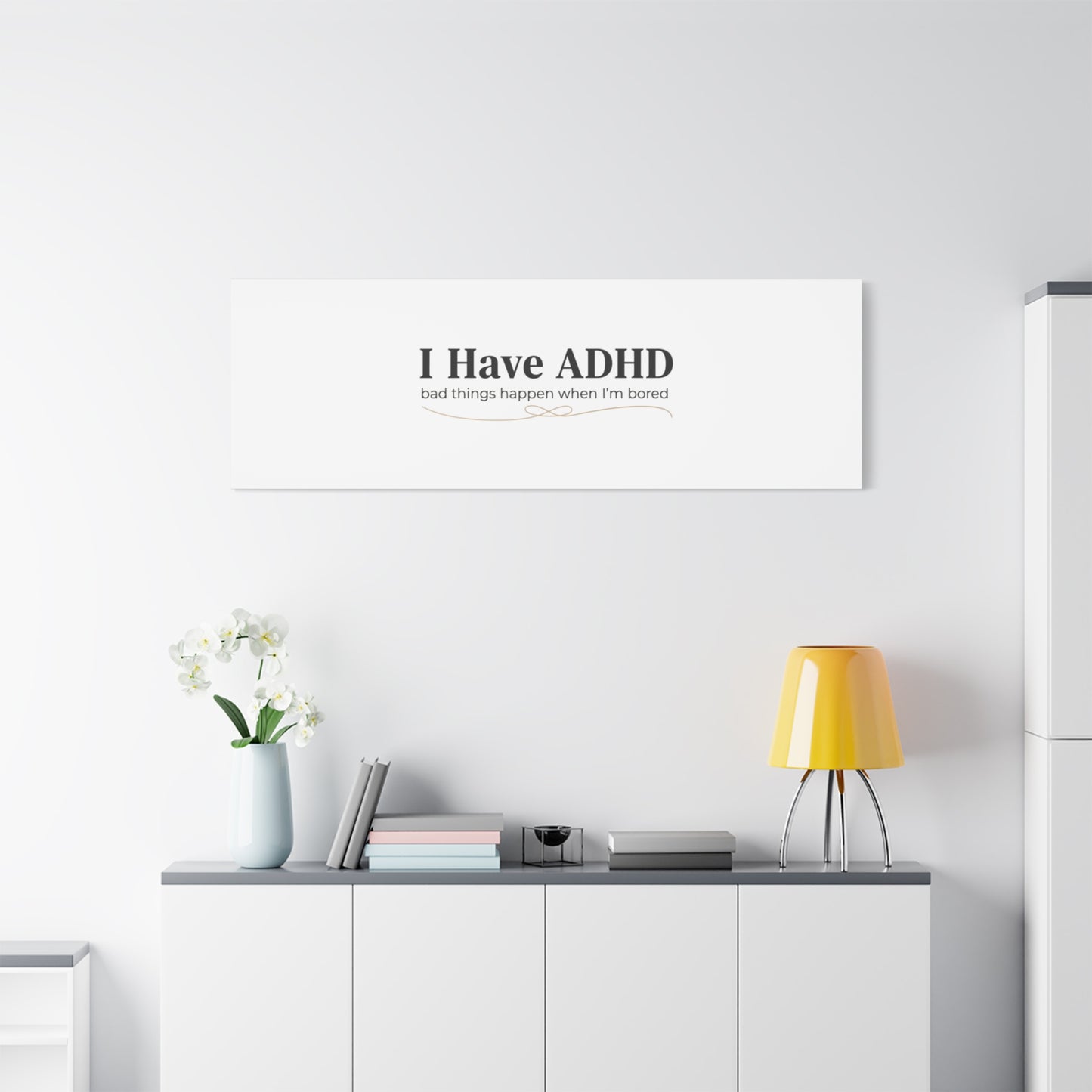 I Have ADHD canvas | Neurodiversity, ADHD acceptance, stim positive