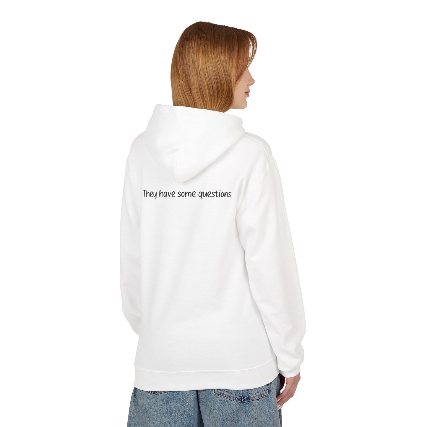 Hoodie — "I Told My Therapist About You" Funny Mental Health Quote Pullover