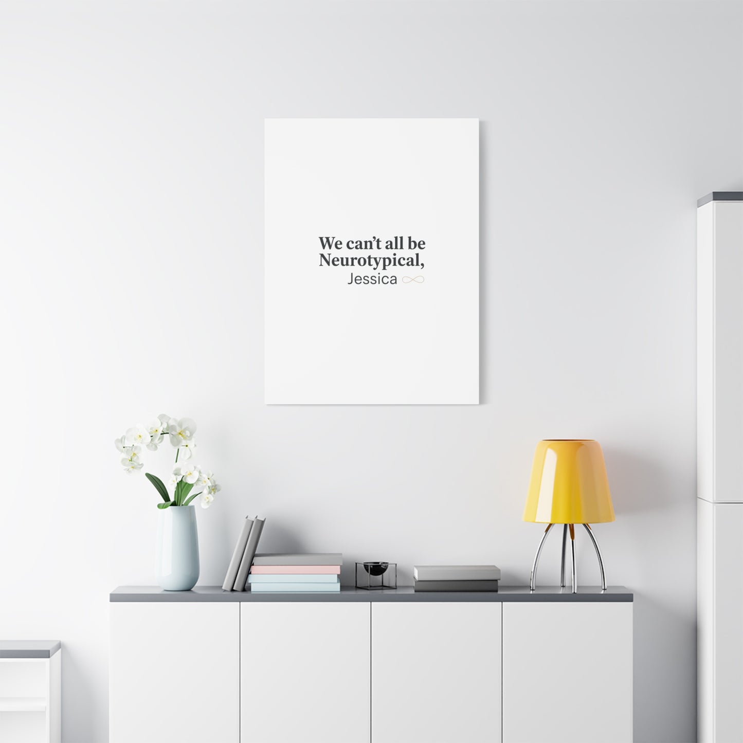 We Can't All Be Neurotypical Canvas | Neurodiversity, Autistic Pride