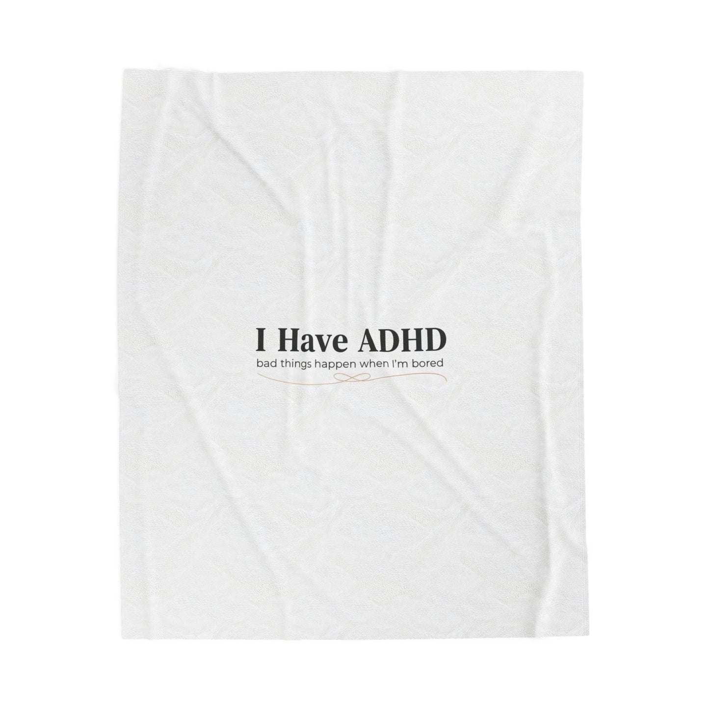 I Have ADHD statement blanket | Neurodiversity, autism acceptance, sensory-friendly