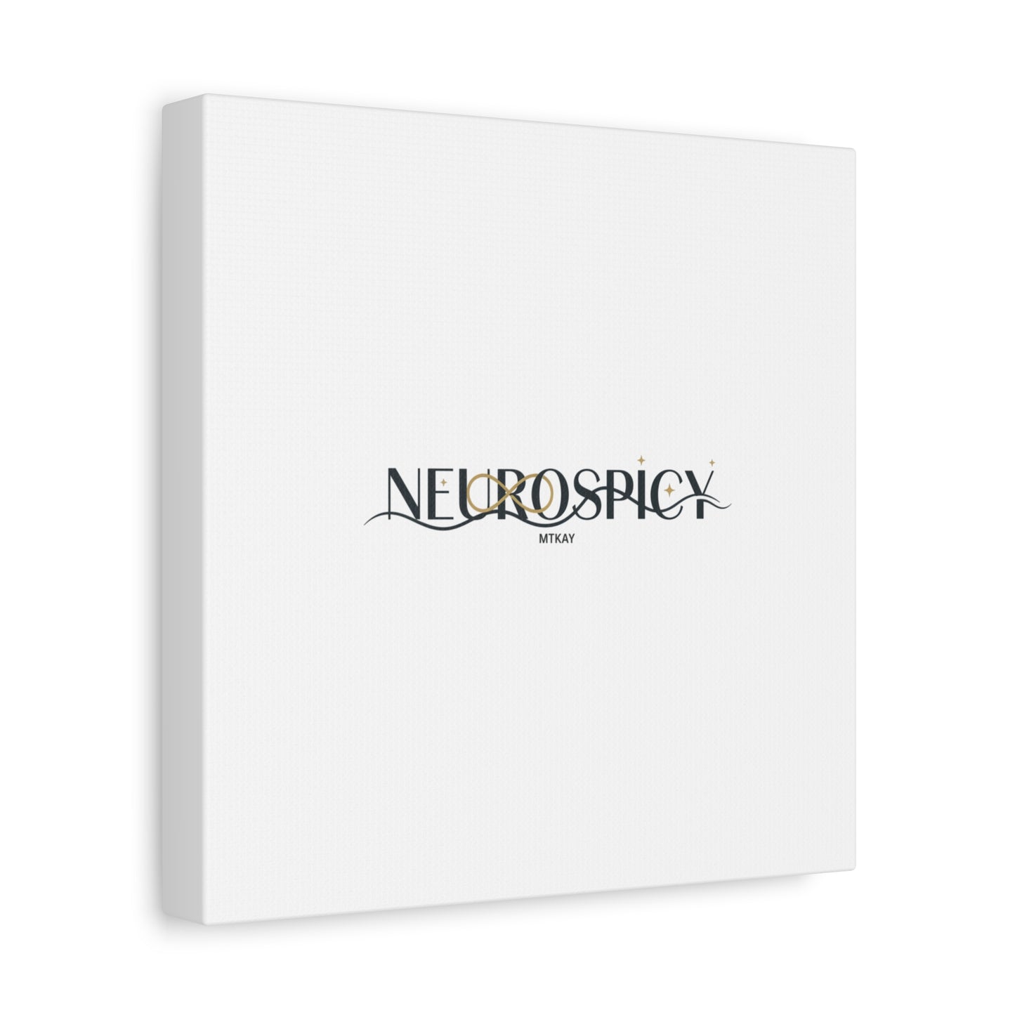 Neurospicy Canvas, Stretched | Autistic Pride, Neurodiversity Acceptance