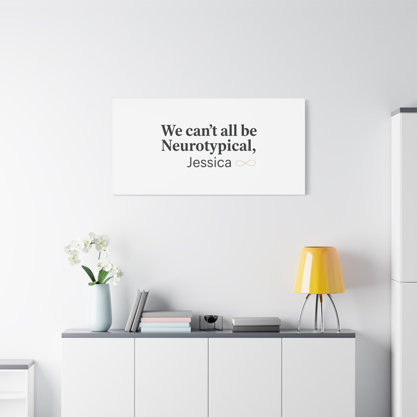 We Can't All Be Neurotypical Canvas | Neurodiversity, Autistic Pride