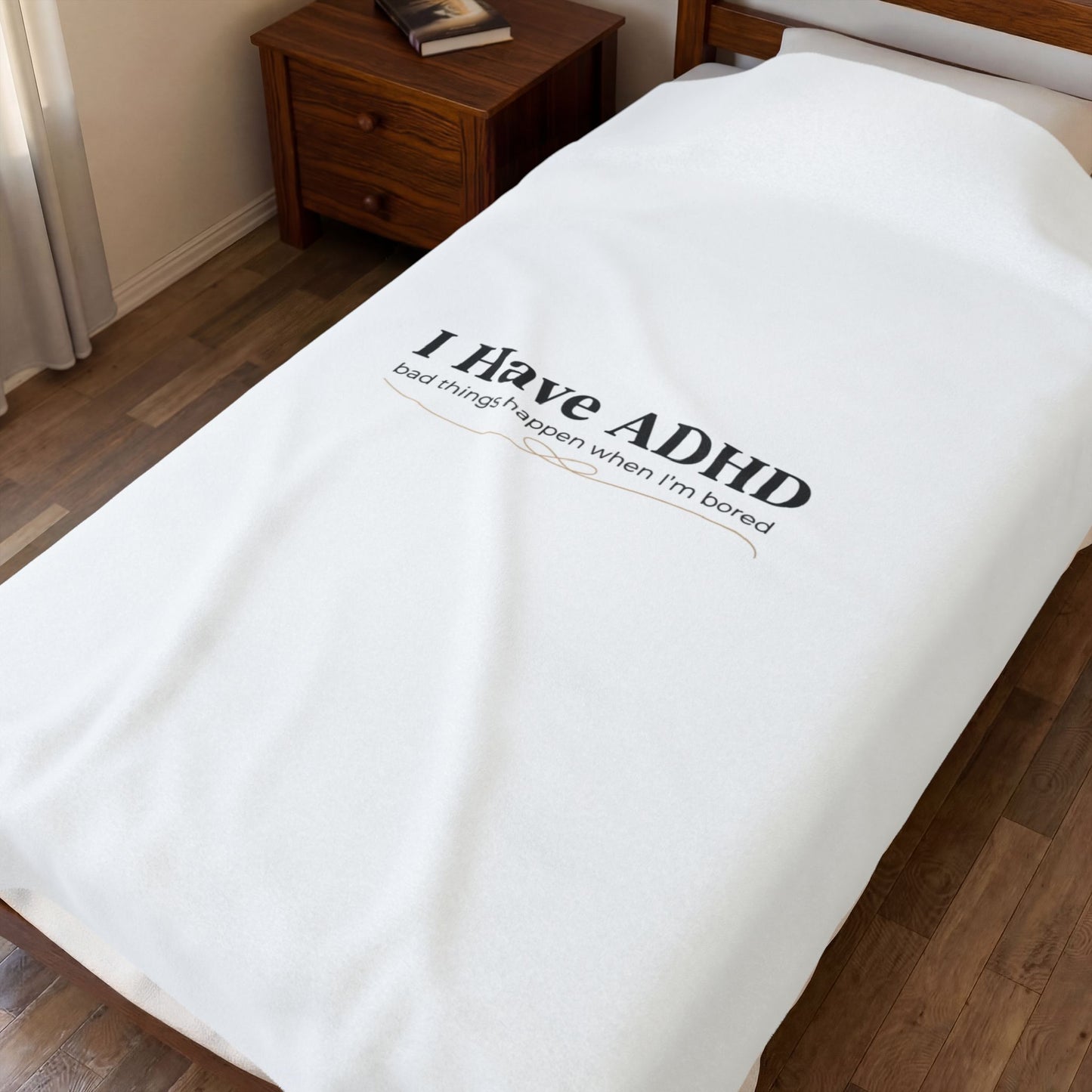 I Have ADHD statement blanket | Neurodiversity, autism acceptance, sensory-friendly