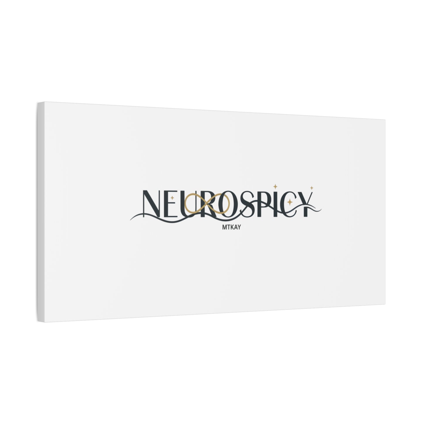 Neurospicy Canvas, Stretched | Autistic Pride, Neurodiversity Acceptance