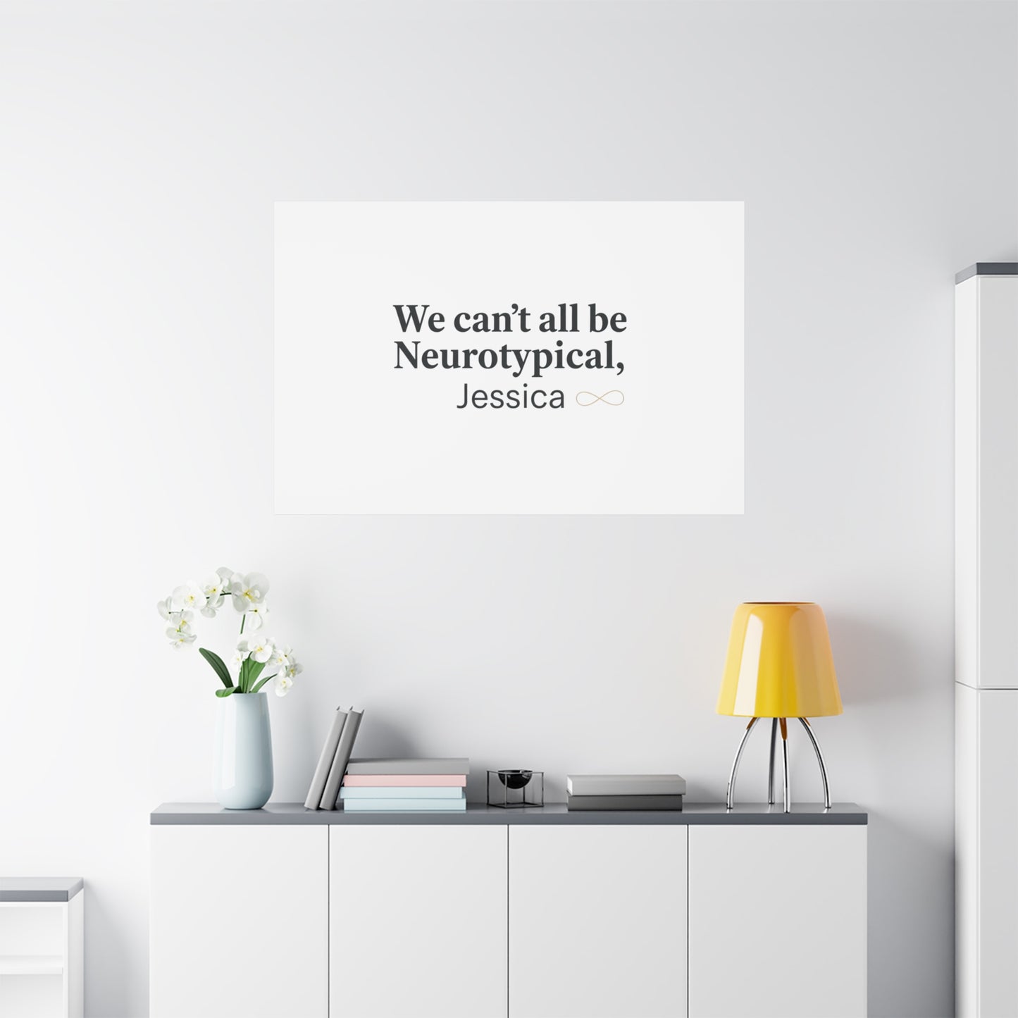 We Can't All Be Neurotypical Canvas | Neurodiversity, Autistic Pride