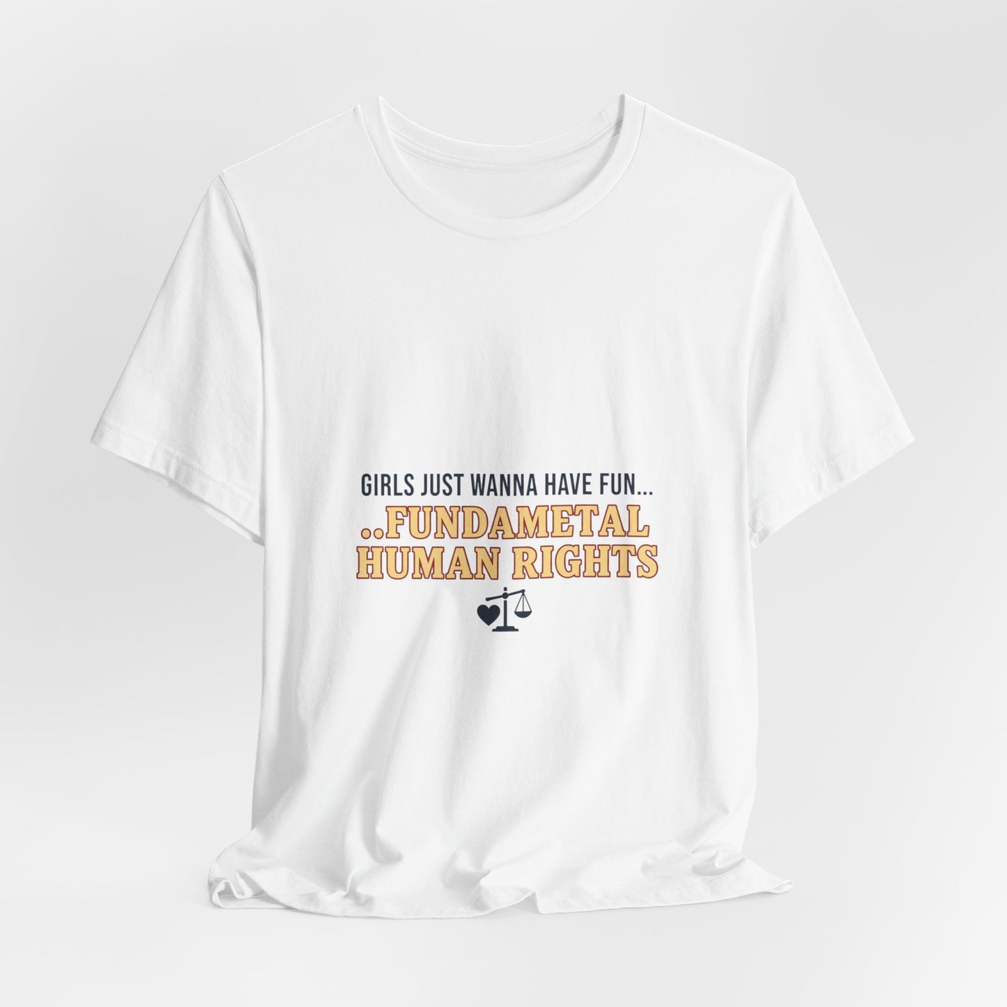 Fundamental Human Rights Tee | International Women's Day, IWD Typography