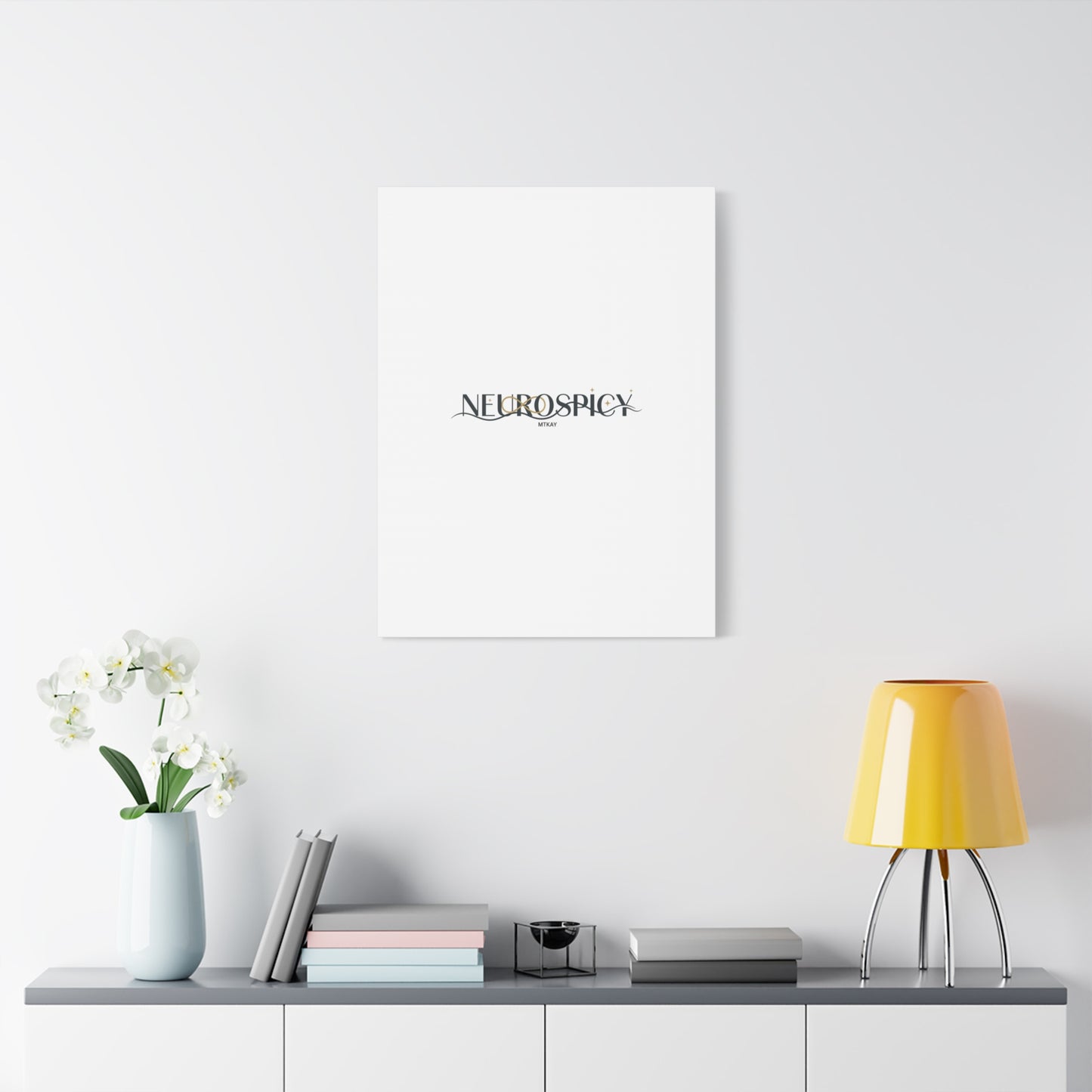 Neurospicy Canvas, Stretched | Autistic Pride, Neurodiversity Acceptance