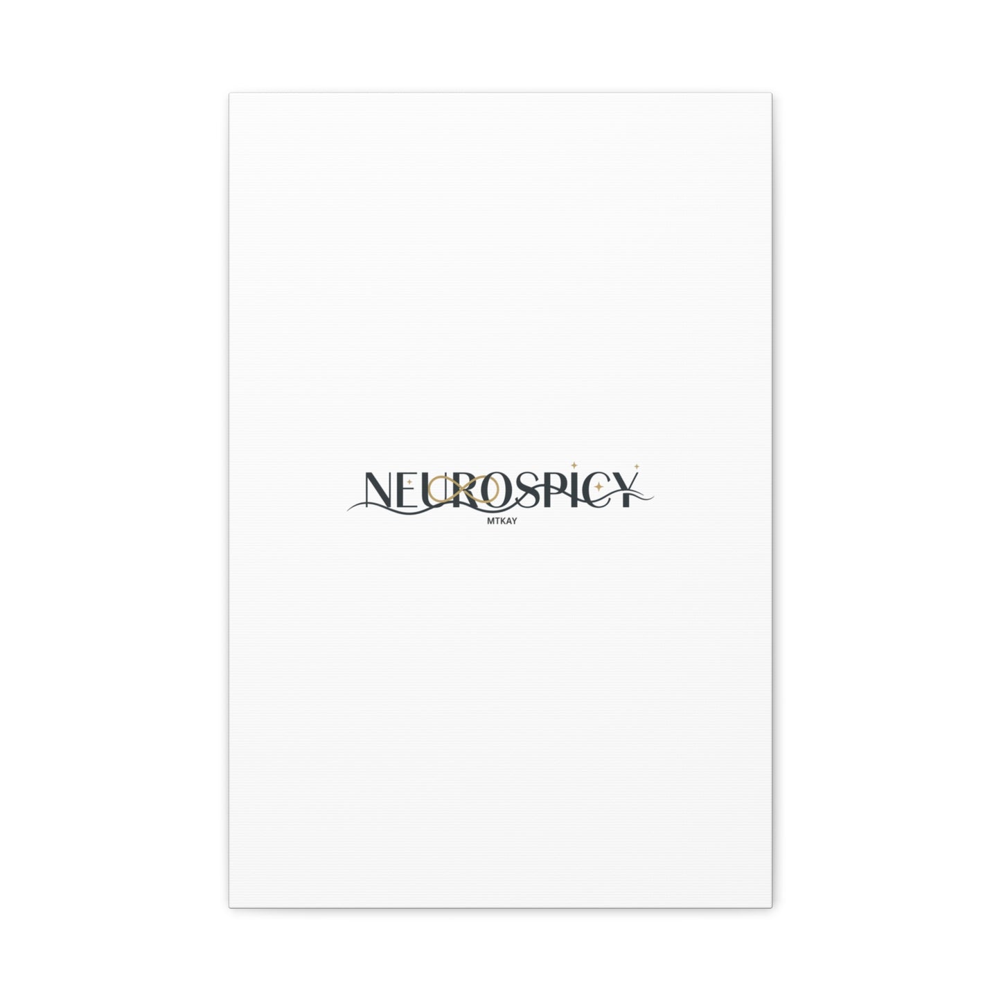 Neurospicy Canvas, Stretched | Autistic Pride, Neurodiversity Acceptance