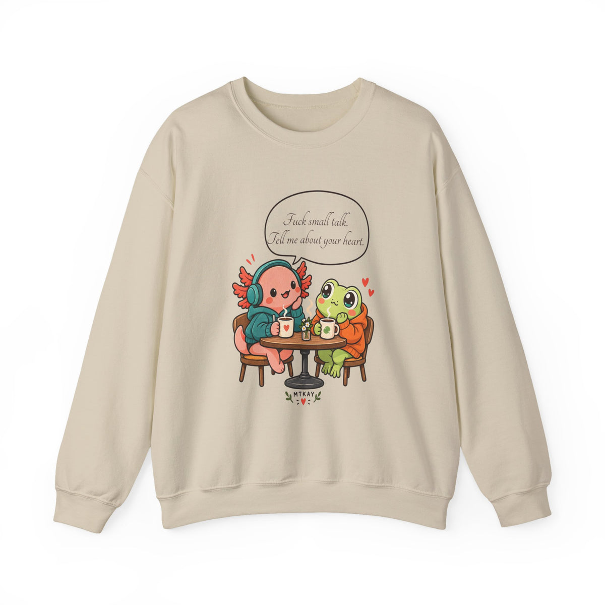 Cozy Cafe Friends Sweatshirt | Homebody loungewear, cute kawaii illustration