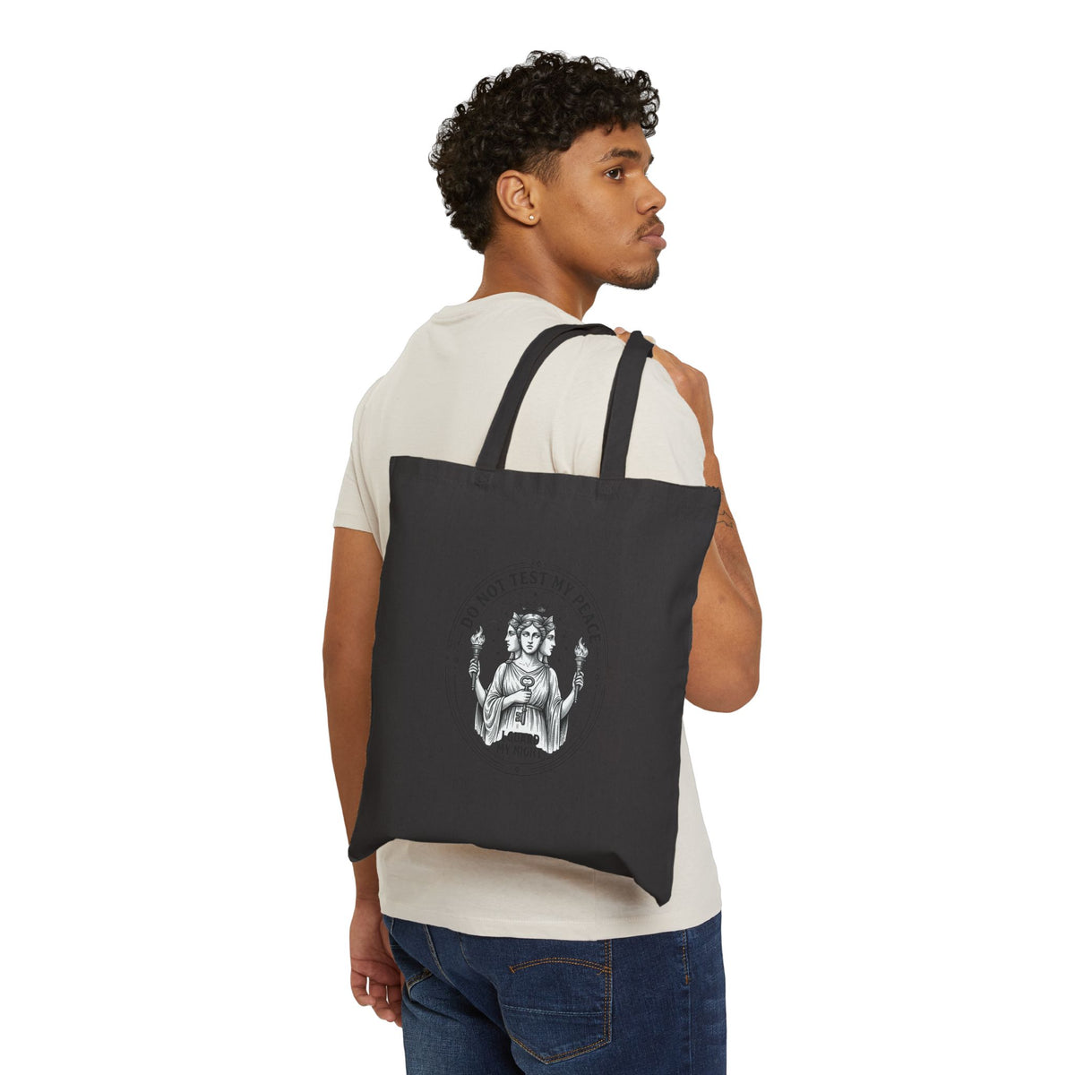 Athena Goddess Illustration Tote | Greek Mythology, Mythcore Dark Academia