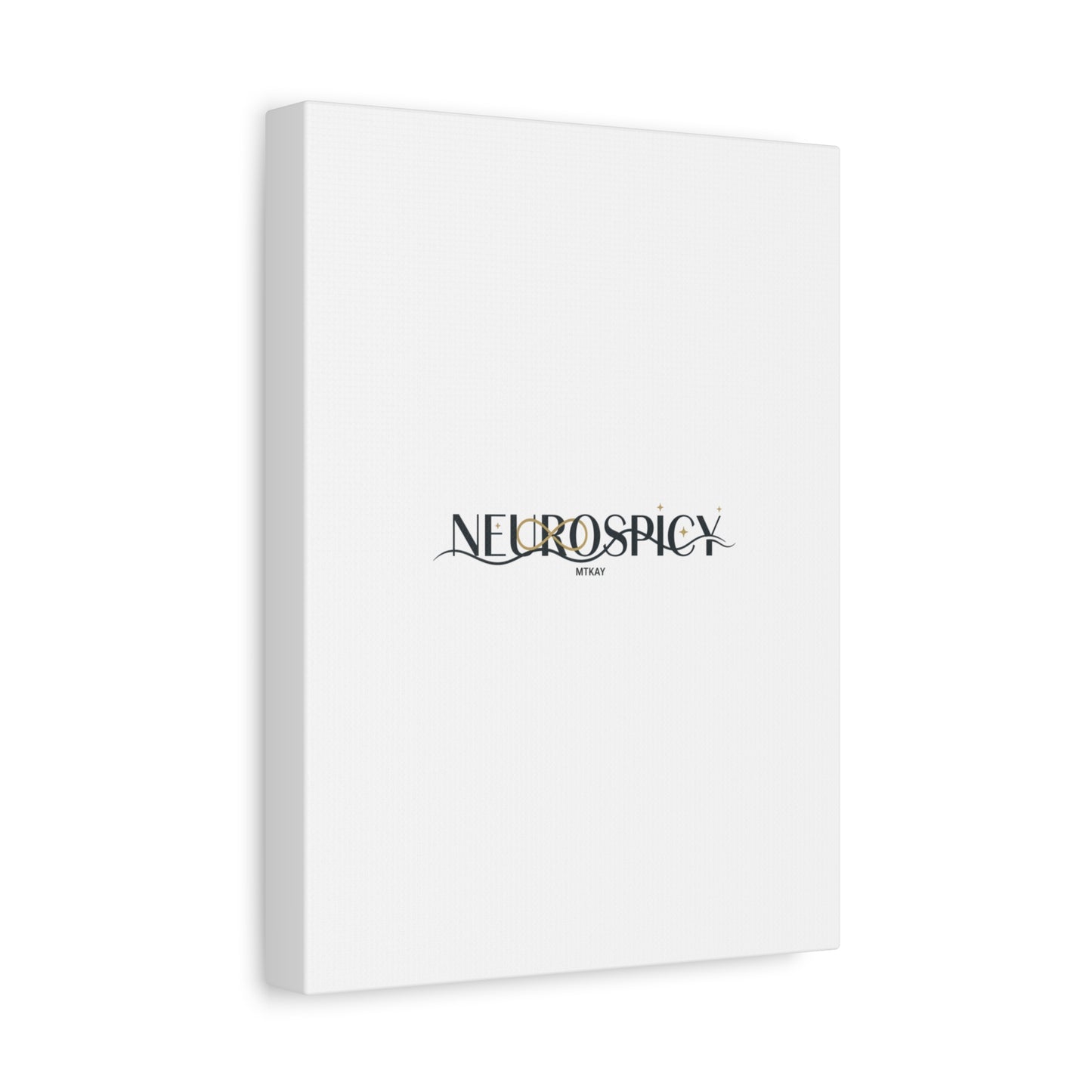 Neurospicy Canvas, Stretched | Autistic Pride, Neurodiversity Acceptance