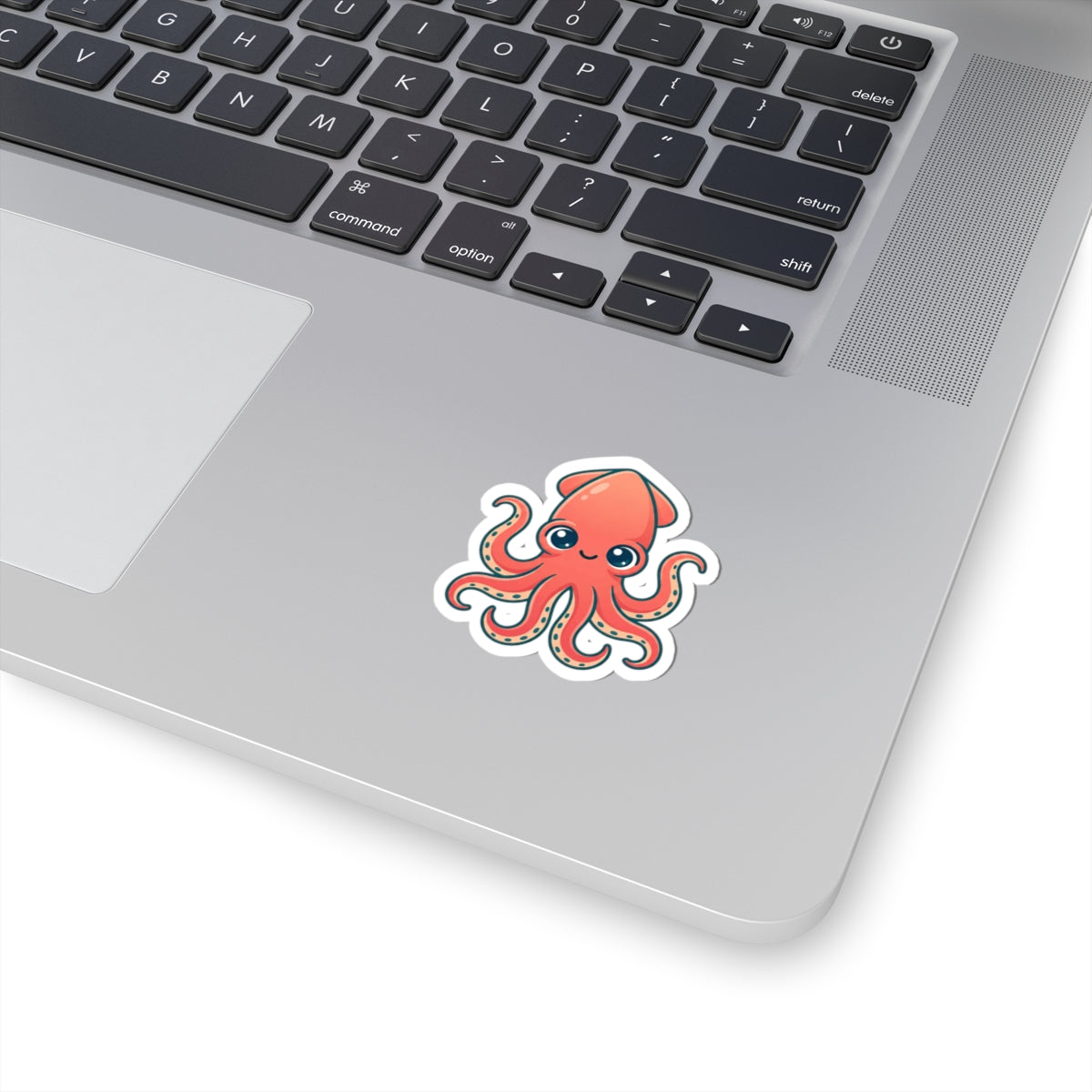 Cute Squid Sticker | Book Lover, Cozy Reader Sticker