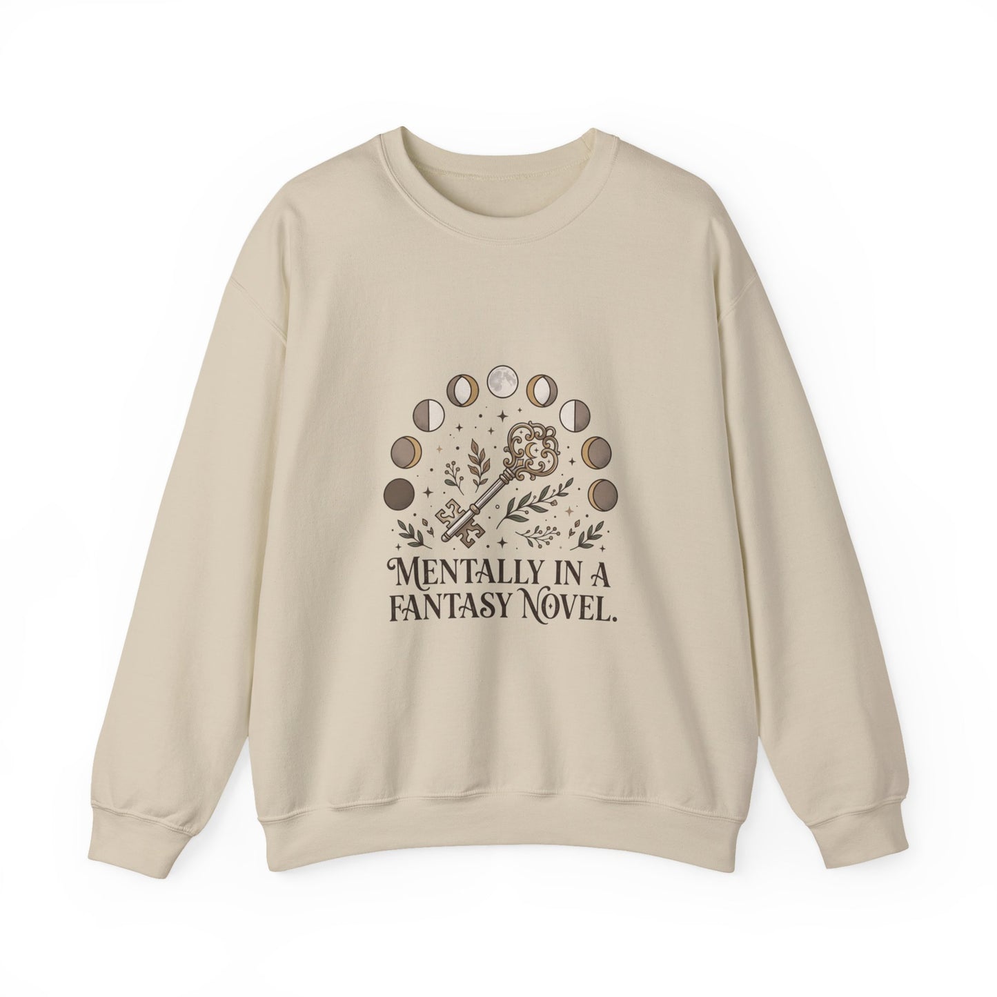 Mentally in a Fantasy Novel Sweatshirt | Book Lover, Dark Academia