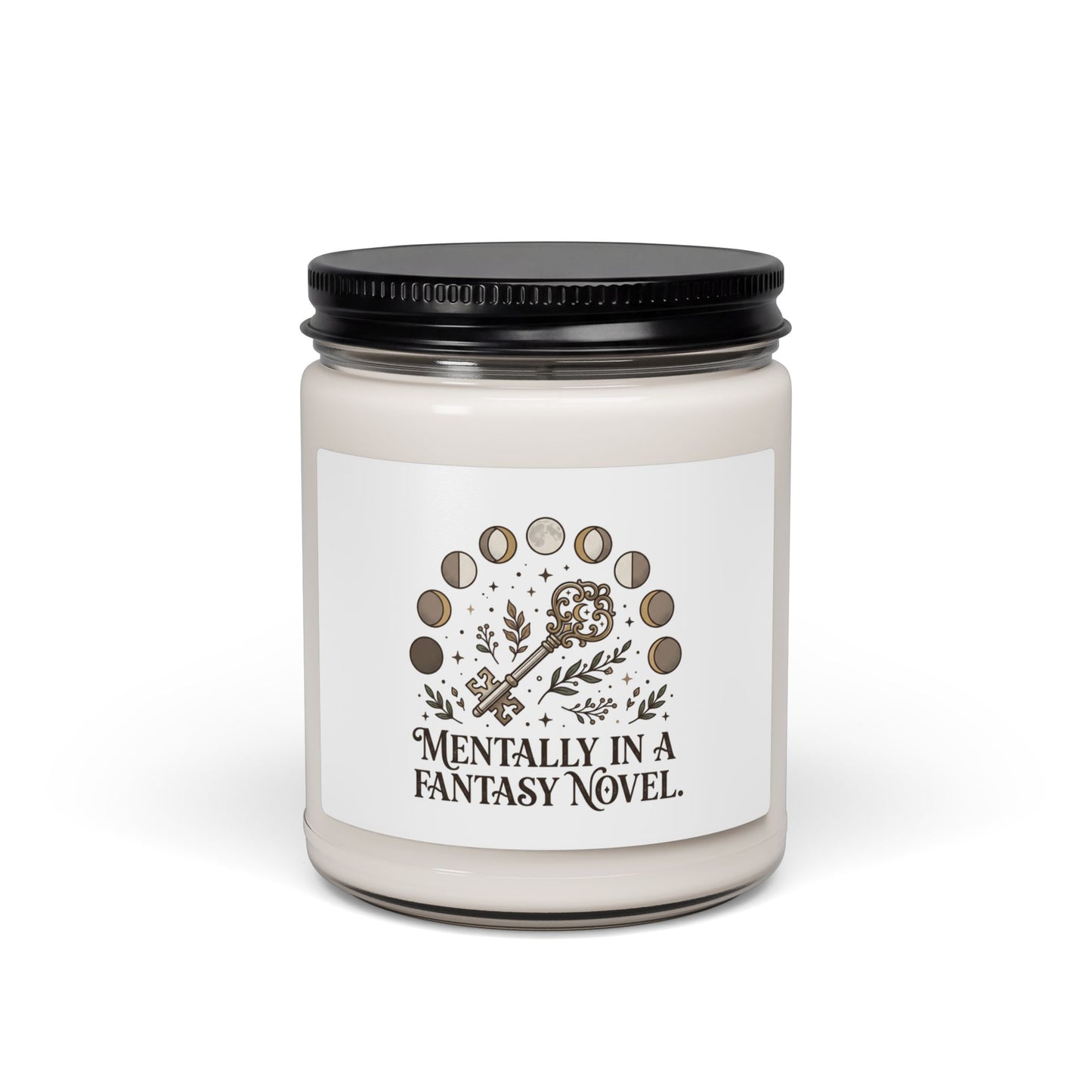 Mentally in a Fantasy Novel Candle | Soy Book Lover Candle, Dark Academia