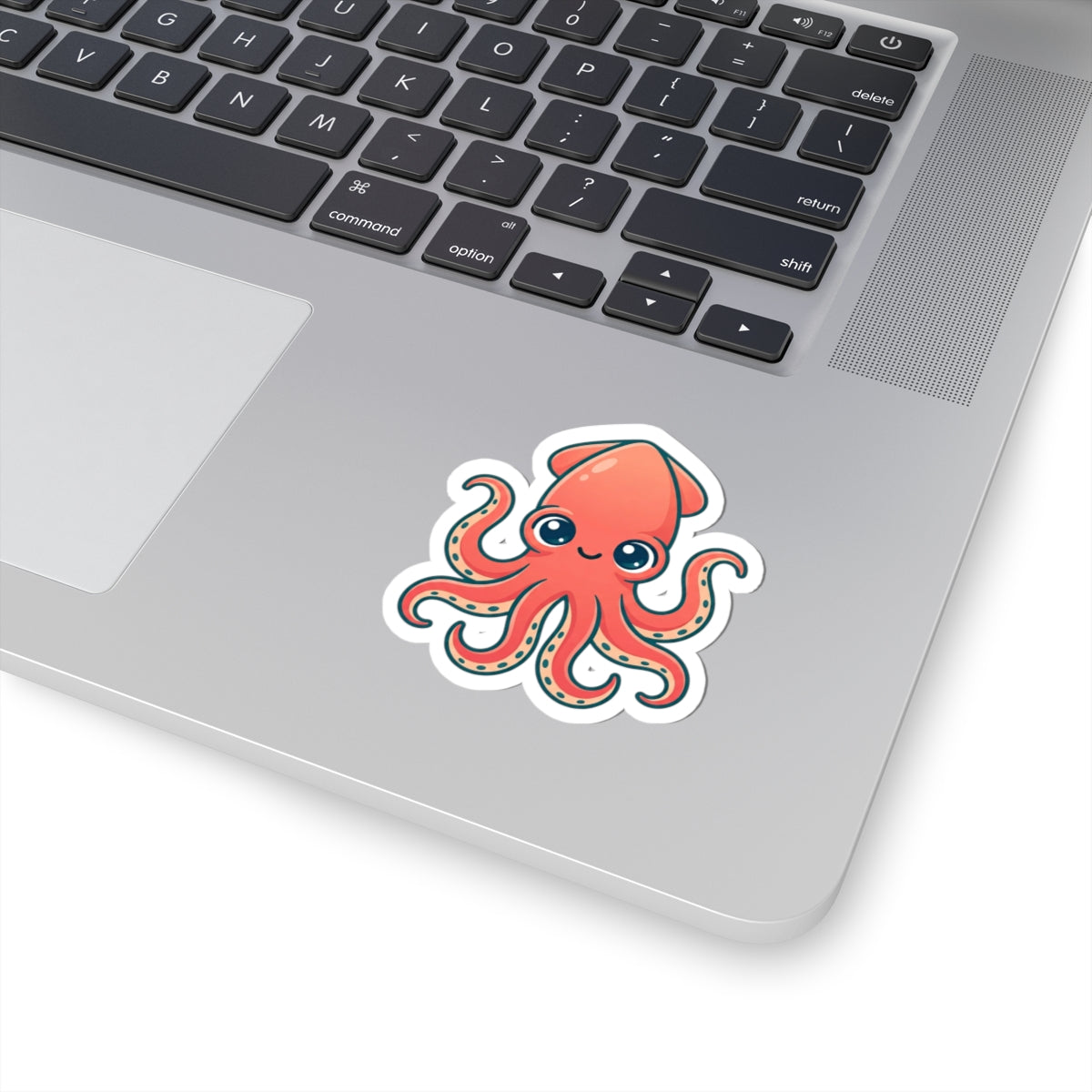 Cute Squid Sticker | Book Lover, Cozy Reader Sticker
