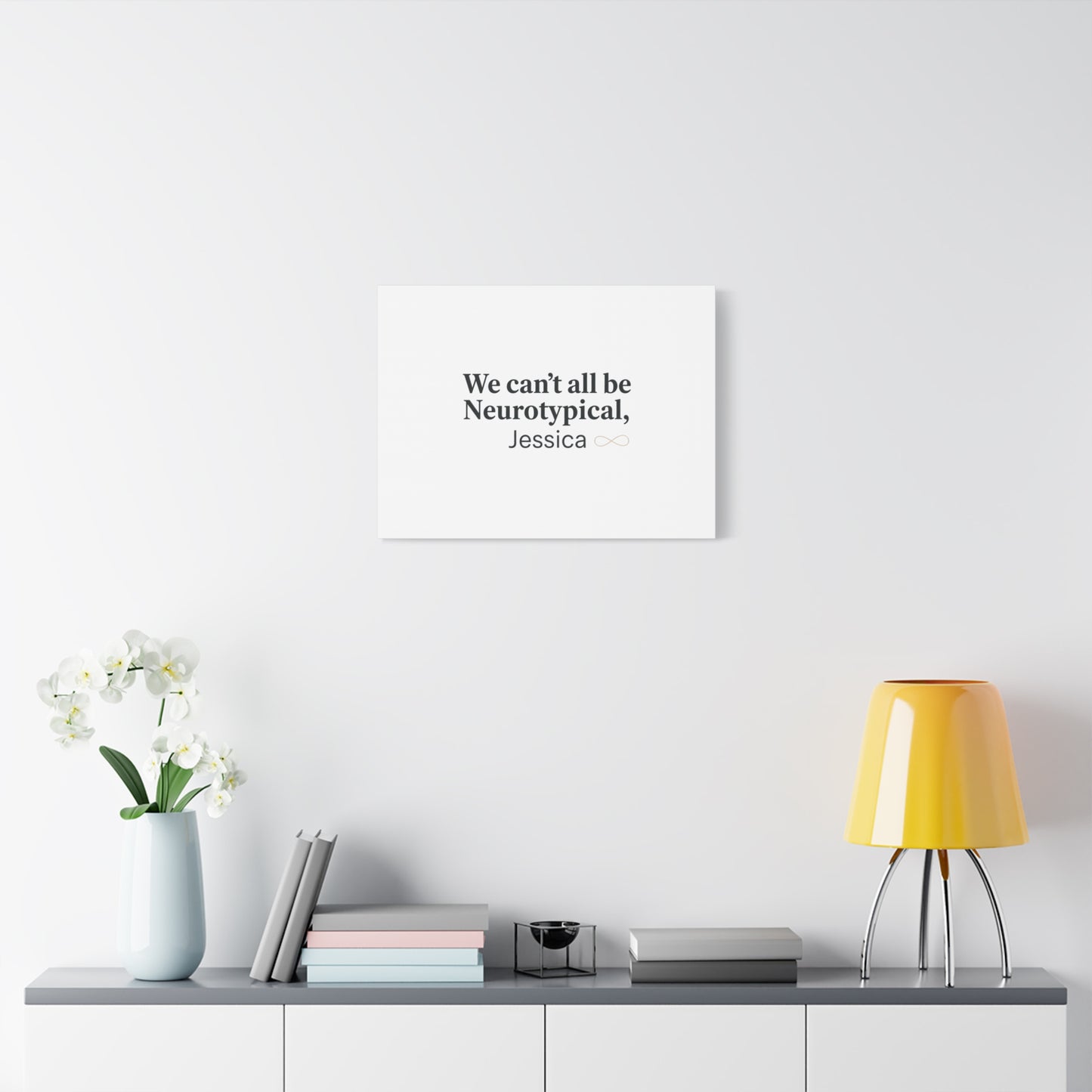 We Can't All Be Neurotypical Canvas | Neurodiversity, Autistic Pride