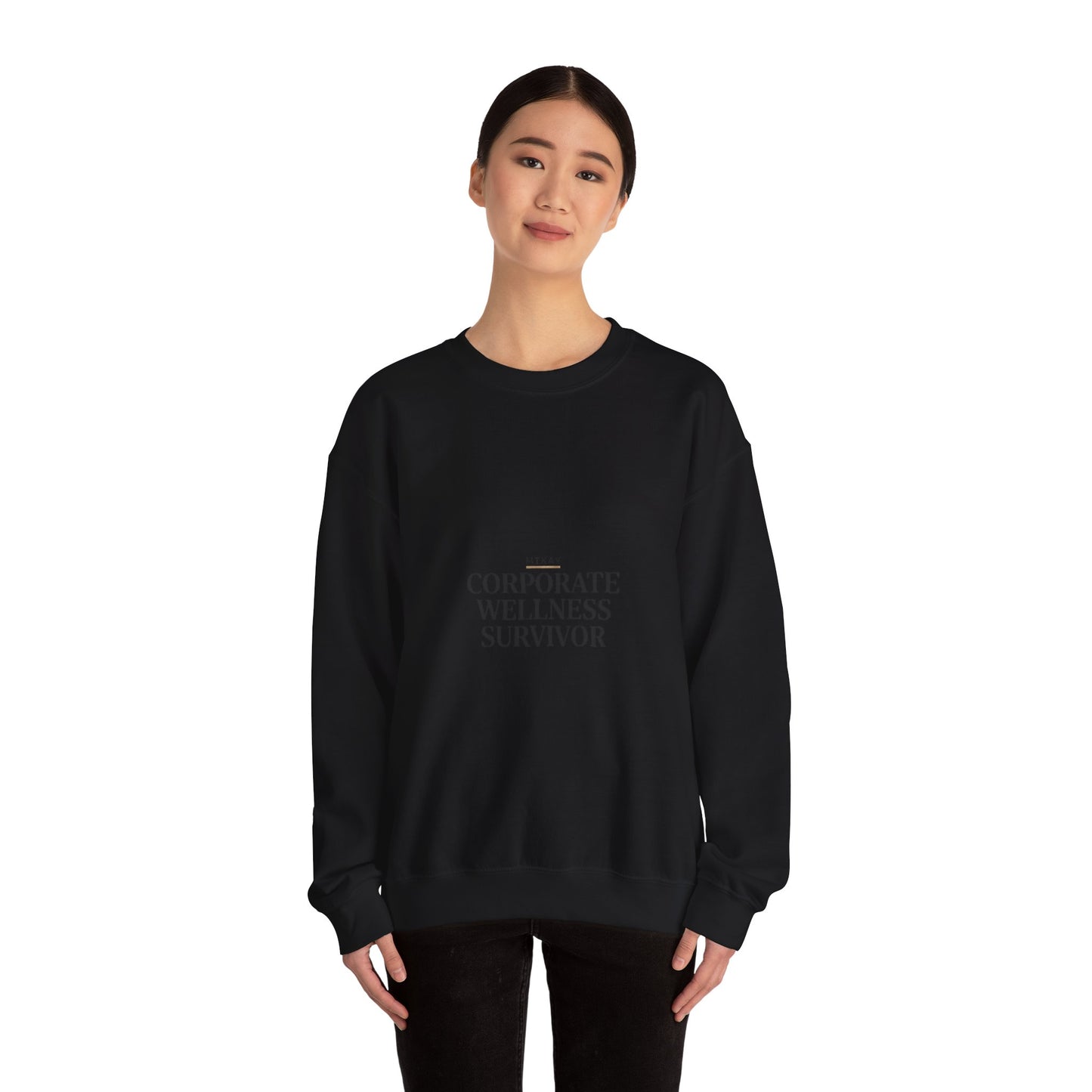 Corporate Wellness Survivor Sweatshirt | cortisol shirt, burnout meme