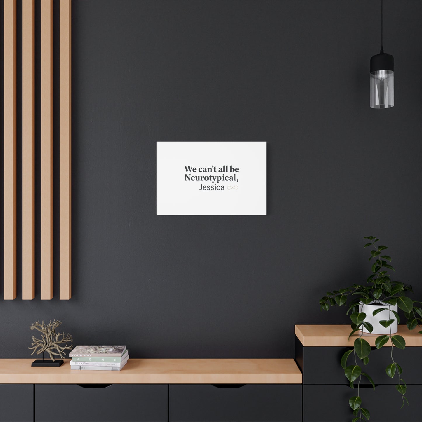 We Can't All Be Neurotypical Canvas | Neurodiversity, Autistic Pride
