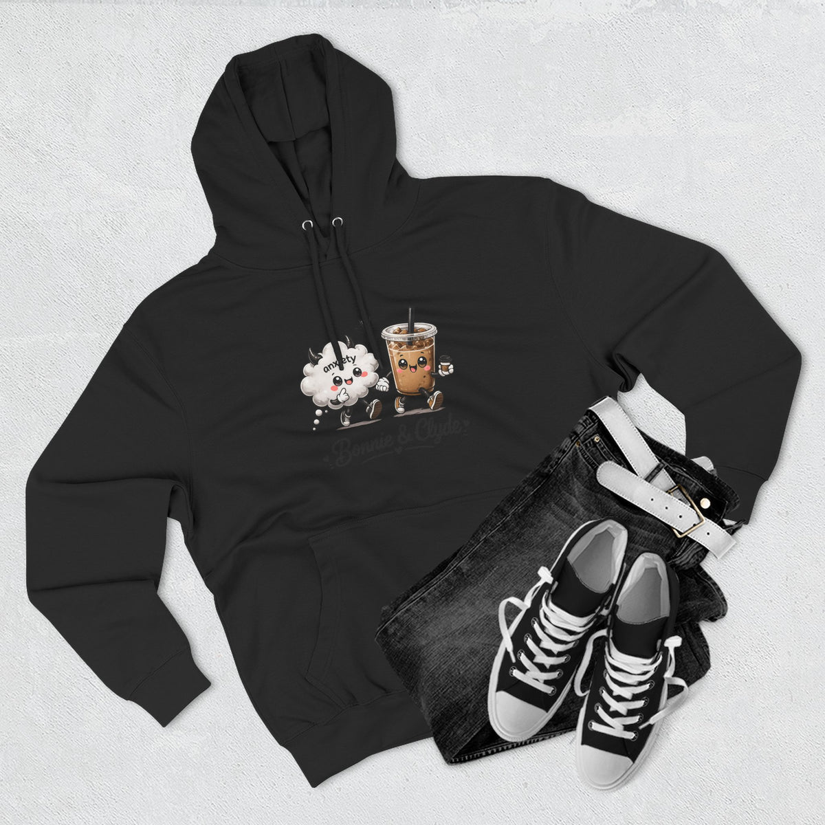 Bonnie & Clyde Coffee Hoodie ☕🤎
