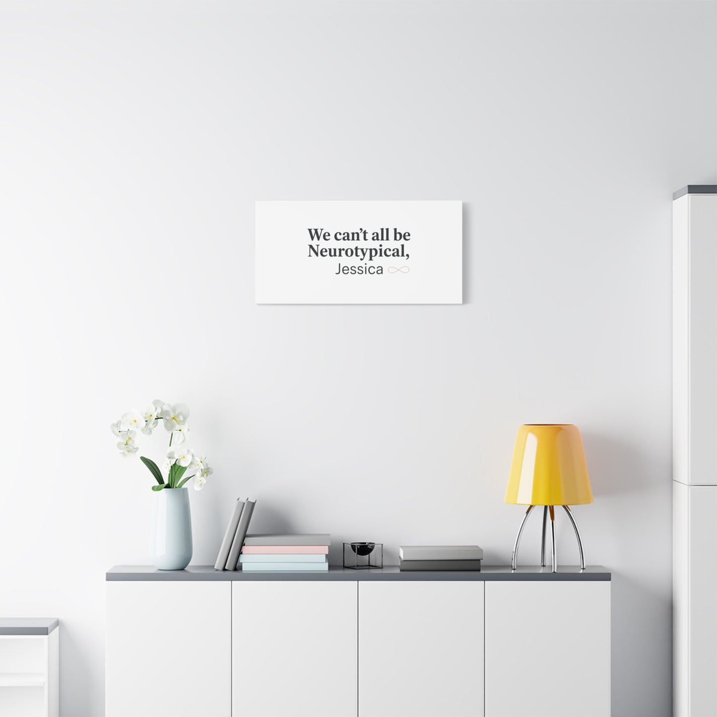 We Can't All Be Neurotypical Canvas | Neurodiversity, Autistic Pride