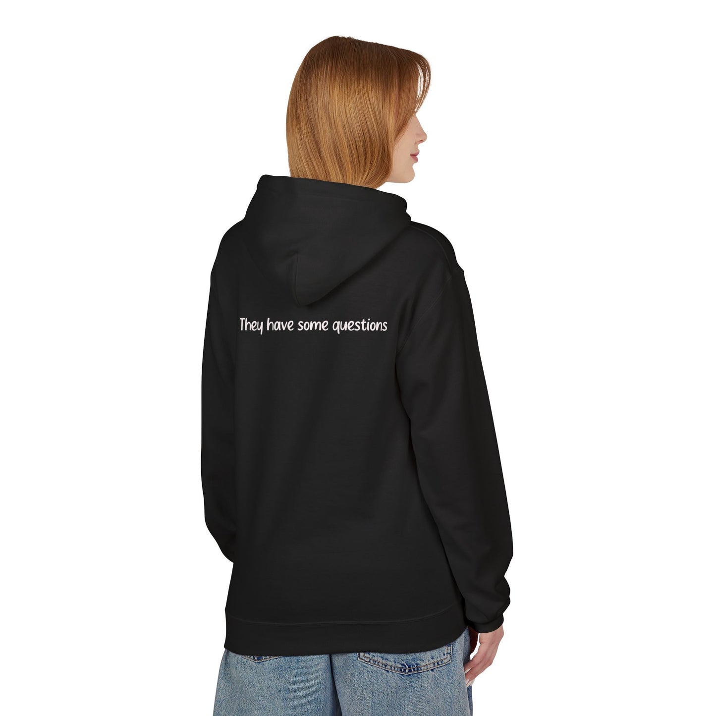 Hoodie — "I Told My Therapist About You" Funny Mental Health Quote Pullover