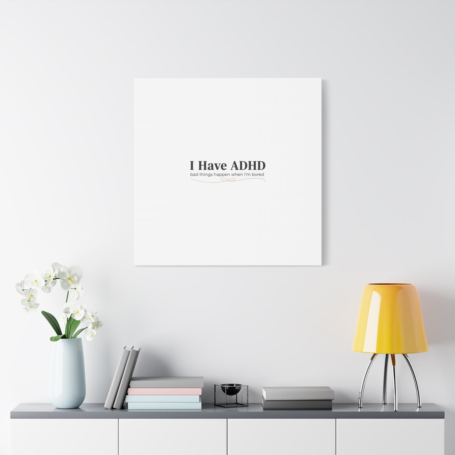I Have ADHD canvas | Neurodiversity, ADHD acceptance, stim positive