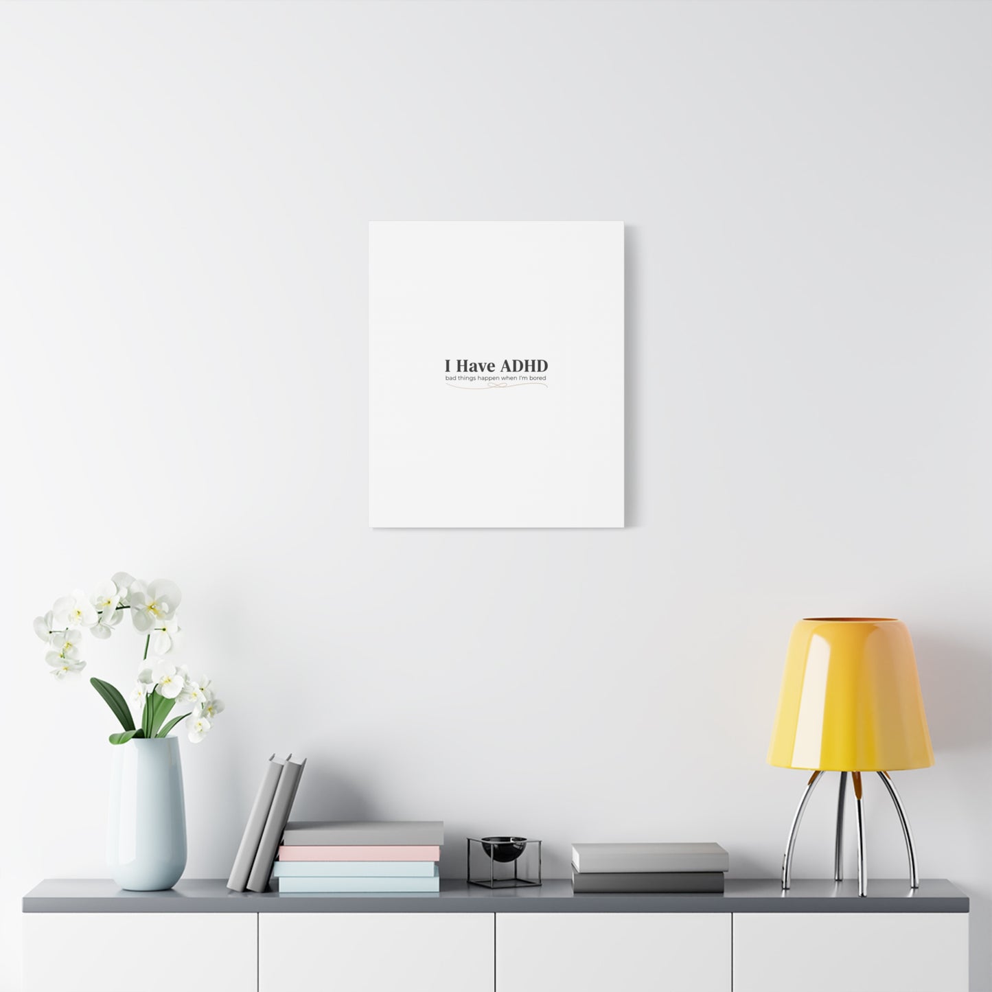 I Have ADHD canvas | Neurodiversity, ADHD acceptance, stim positive