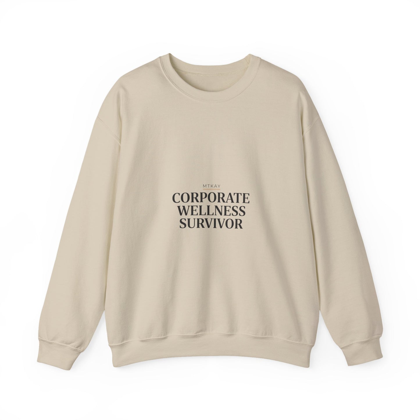 Corporate Wellness Survivor Sweatshirt | cortisol shirt, burnout meme