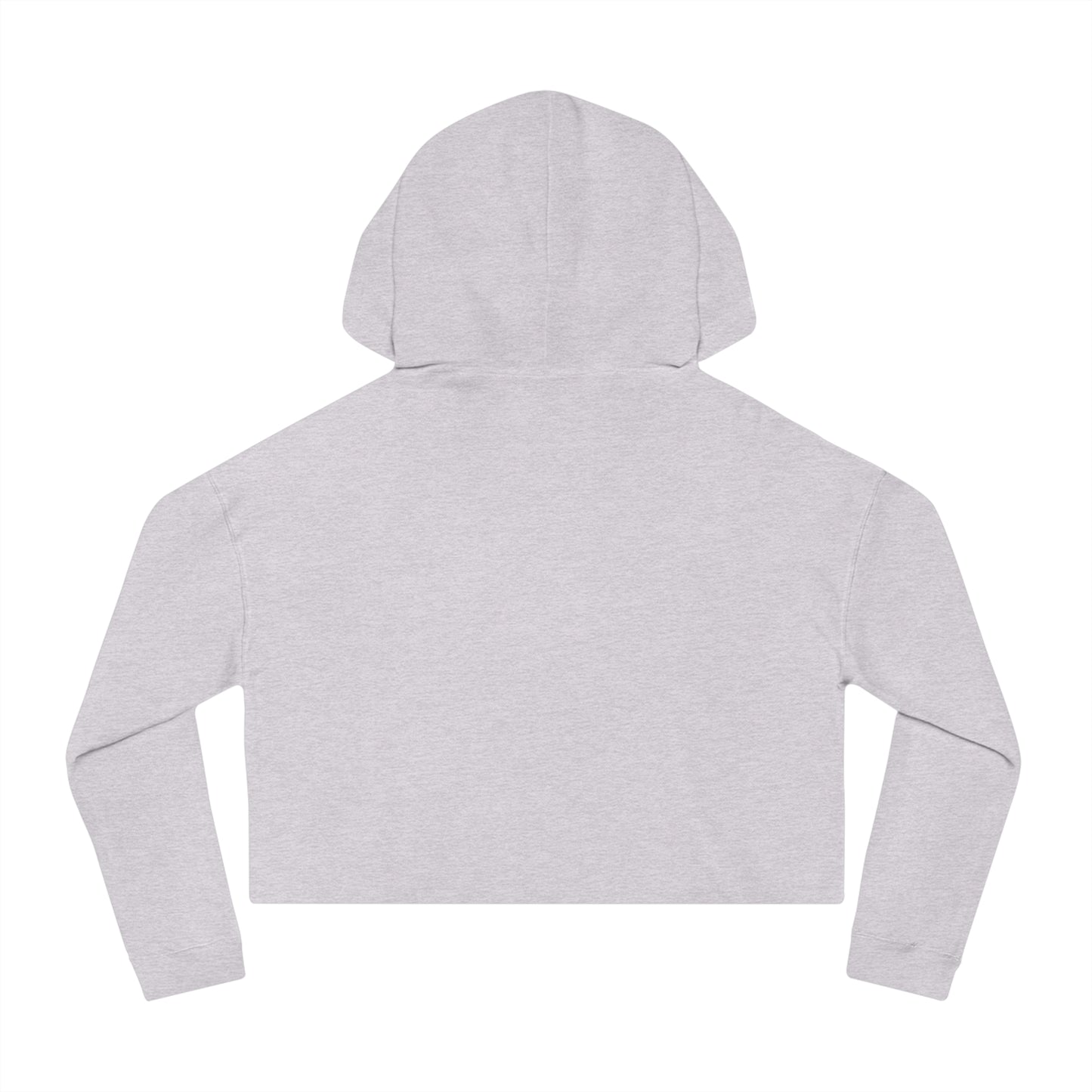 Cropped Hoodie — “My Therapist Knows About You” Minimal Graphic Cropped Sweatshirt