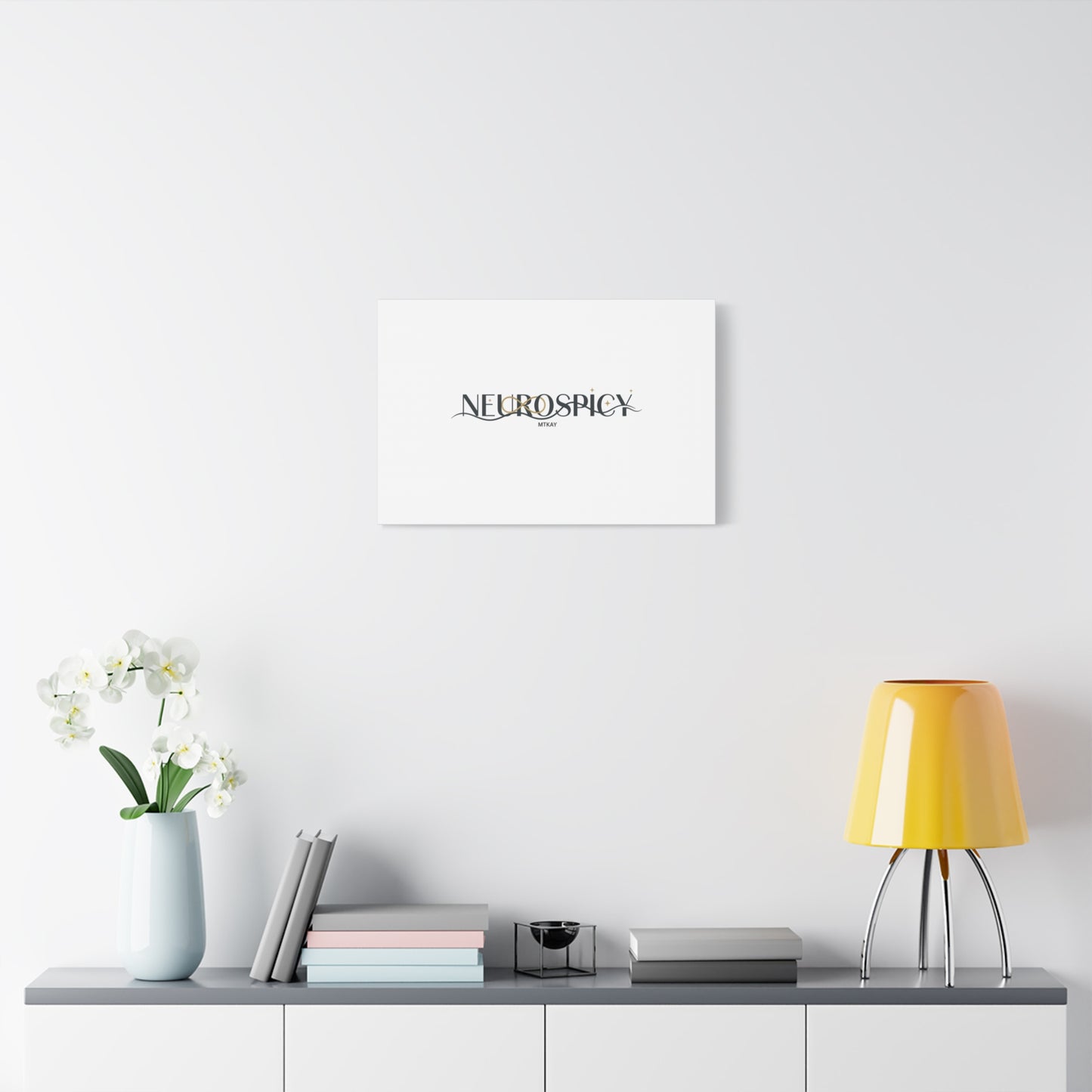 Neurospicy Canvas, Stretched | Autistic Pride, Neurodiversity Acceptance