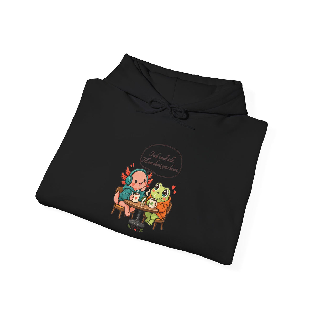 Cozy Homebody Illustration Hoodie | Cute Indoor Comfort, Stay-In Vibes