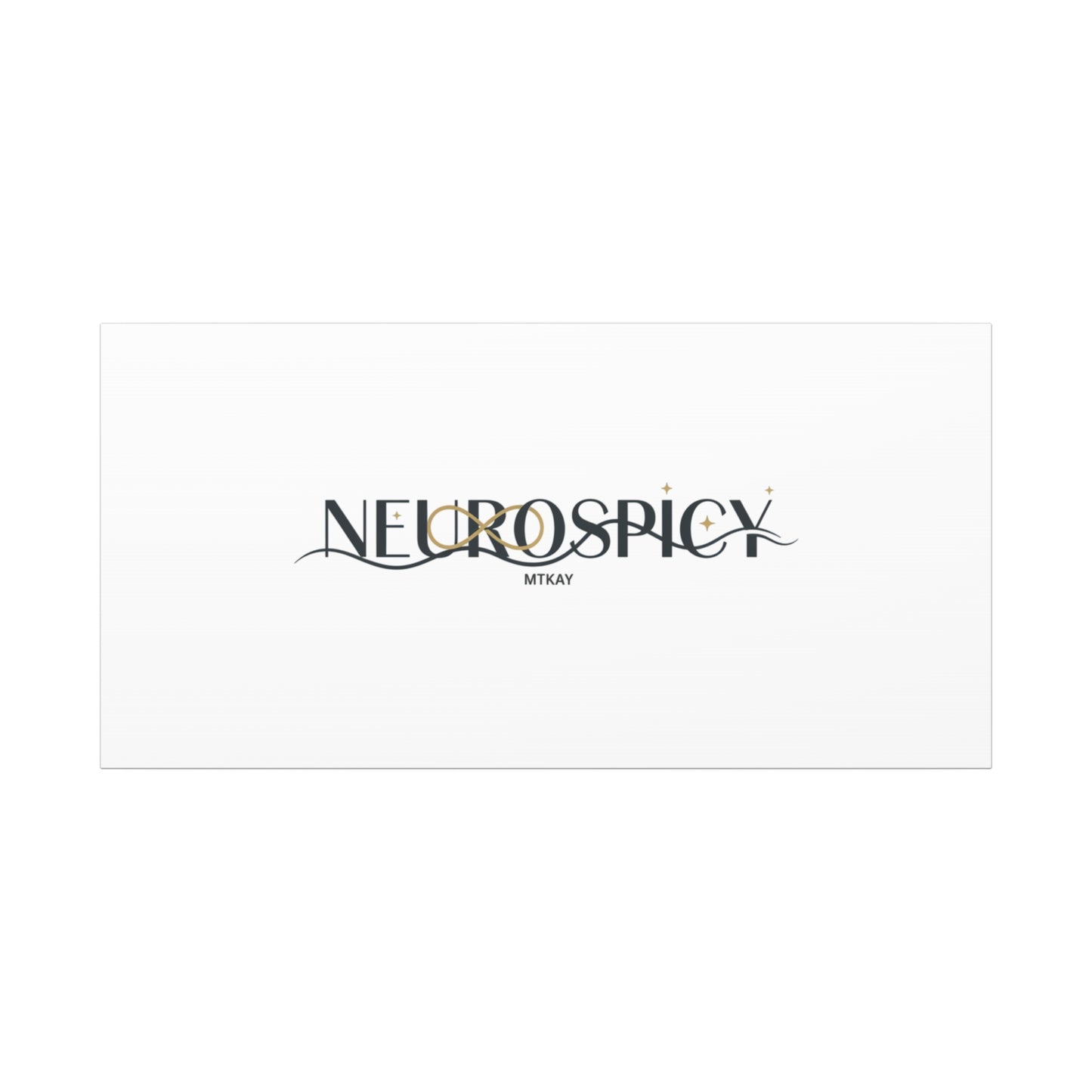 Neurospicy Canvas, Stretched | Autistic Pride, Neurodiversity Acceptance