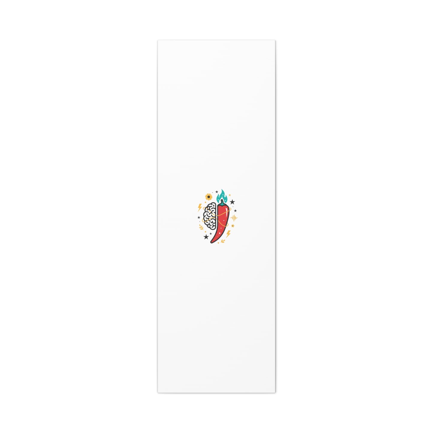 Neurodivergent Pride Brain & Chili Art Canvas | autism acceptance, autistic pride
