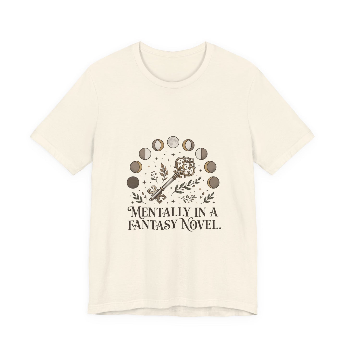 Mentally in a Fantasy Novel Tee | book lover shirt, dark academia reading tee