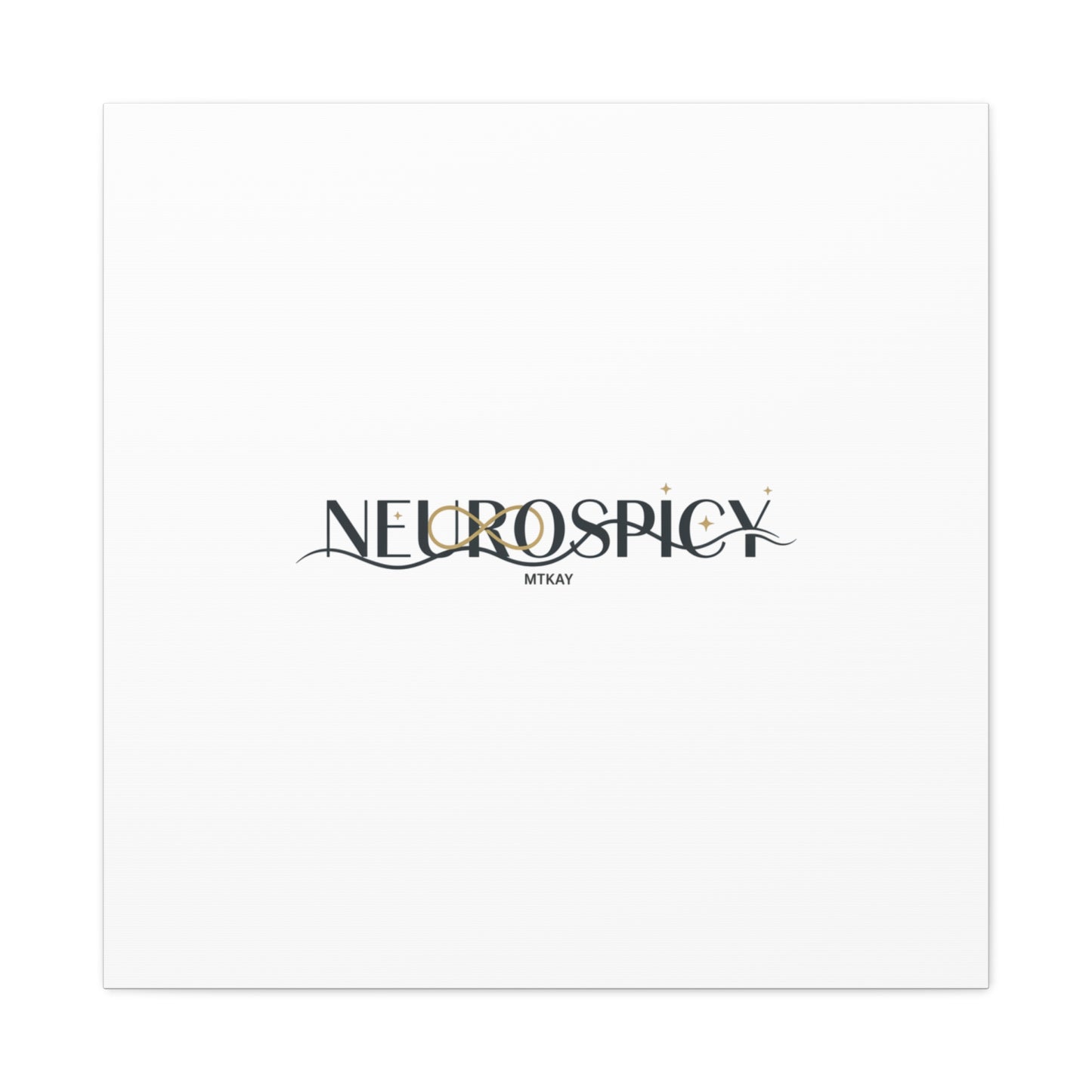 Neurospicy Canvas, Stretched | Autistic Pride, Neurodiversity Acceptance