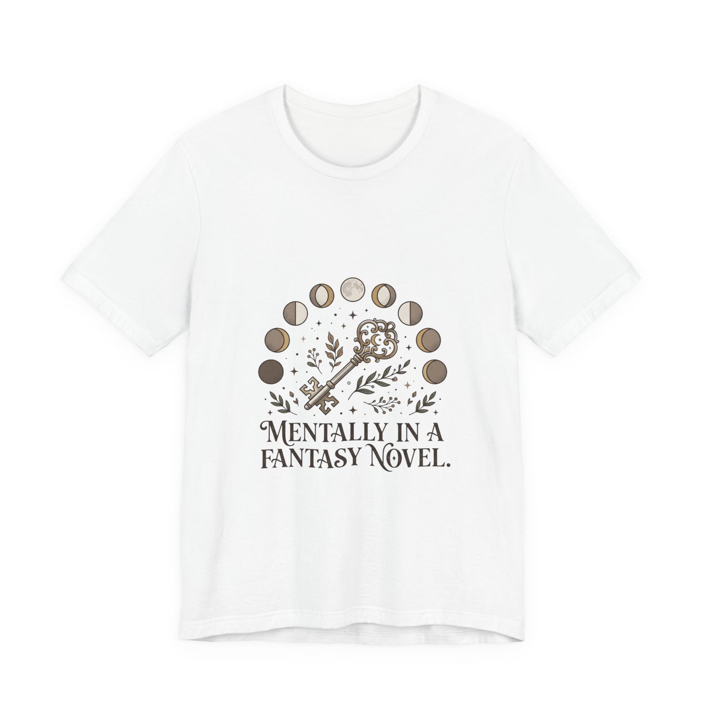 Mentally in a Fantasy Novel Tee | book lover shirt, dark academia reading tee