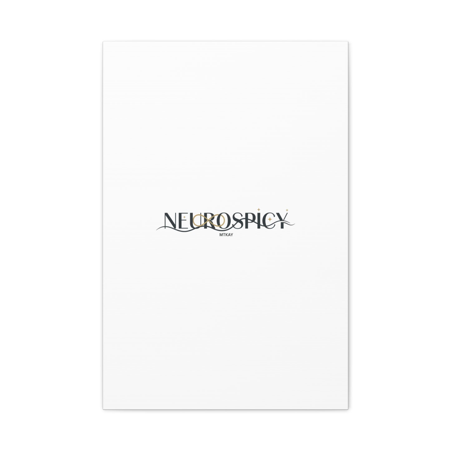 Neurospicy Canvas, Stretched | Autistic Pride, Neurodiversity Acceptance