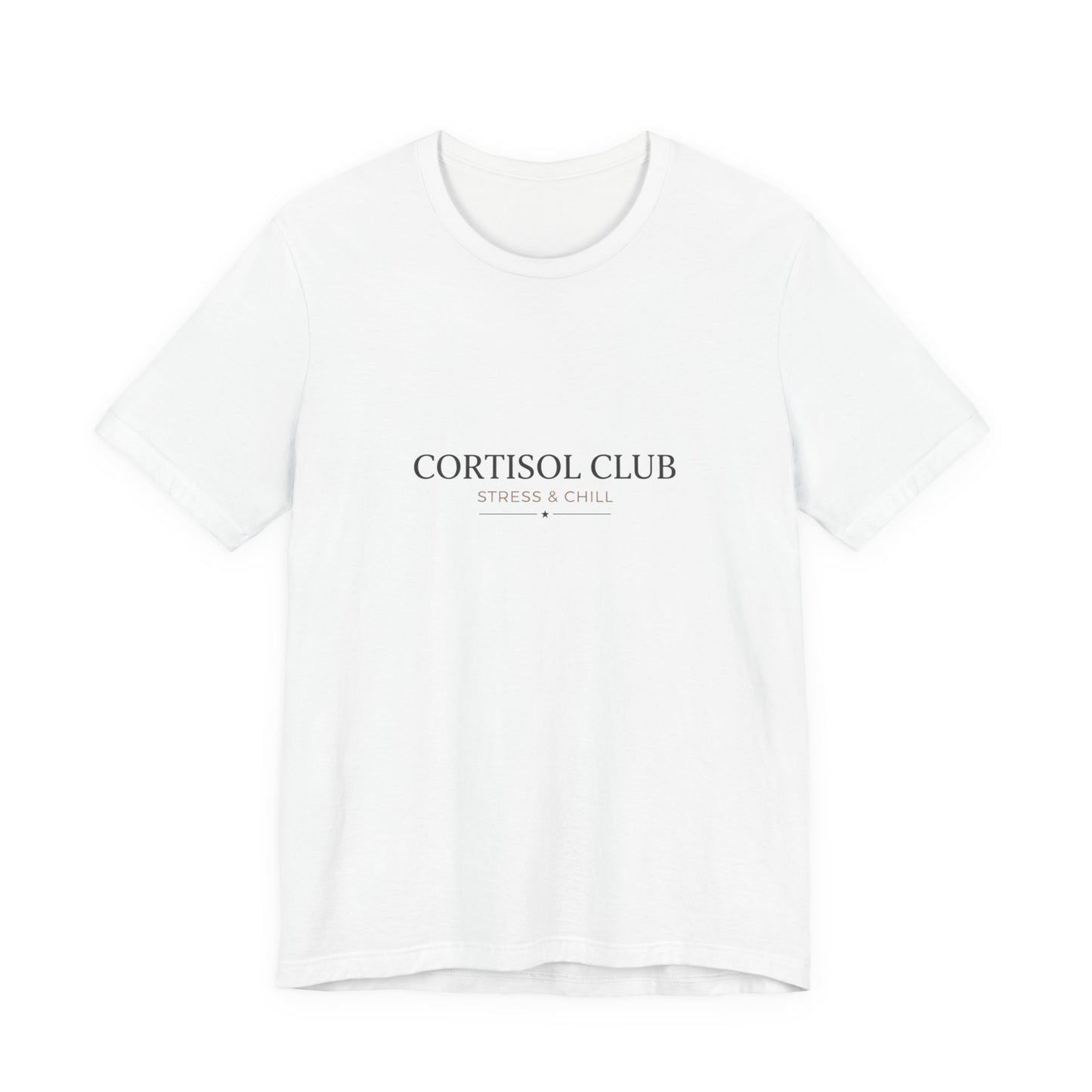 Cortisol Club Tee | stress meme, burnout shirt