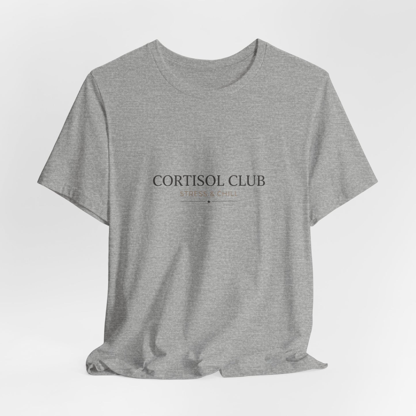 Cortisol Club Tee | stress meme, burnout shirt