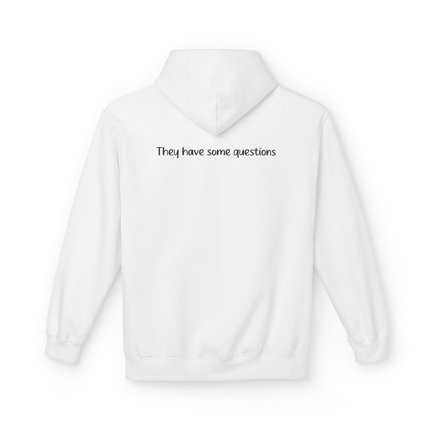 Hoodie — "I Told My Therapist About You" Funny Mental Health Quote Pullover
