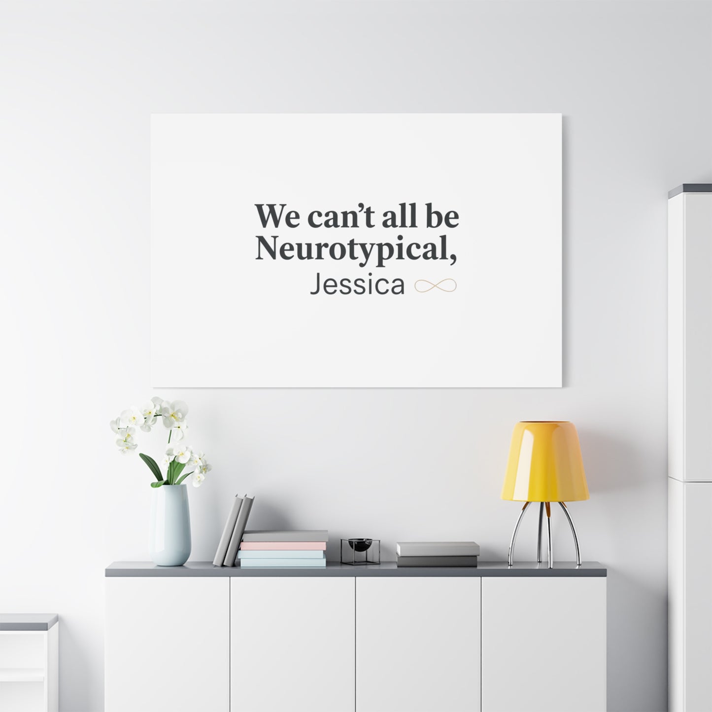 We Can't All Be Neurotypical Canvas | Neurodiversity, Autistic Pride