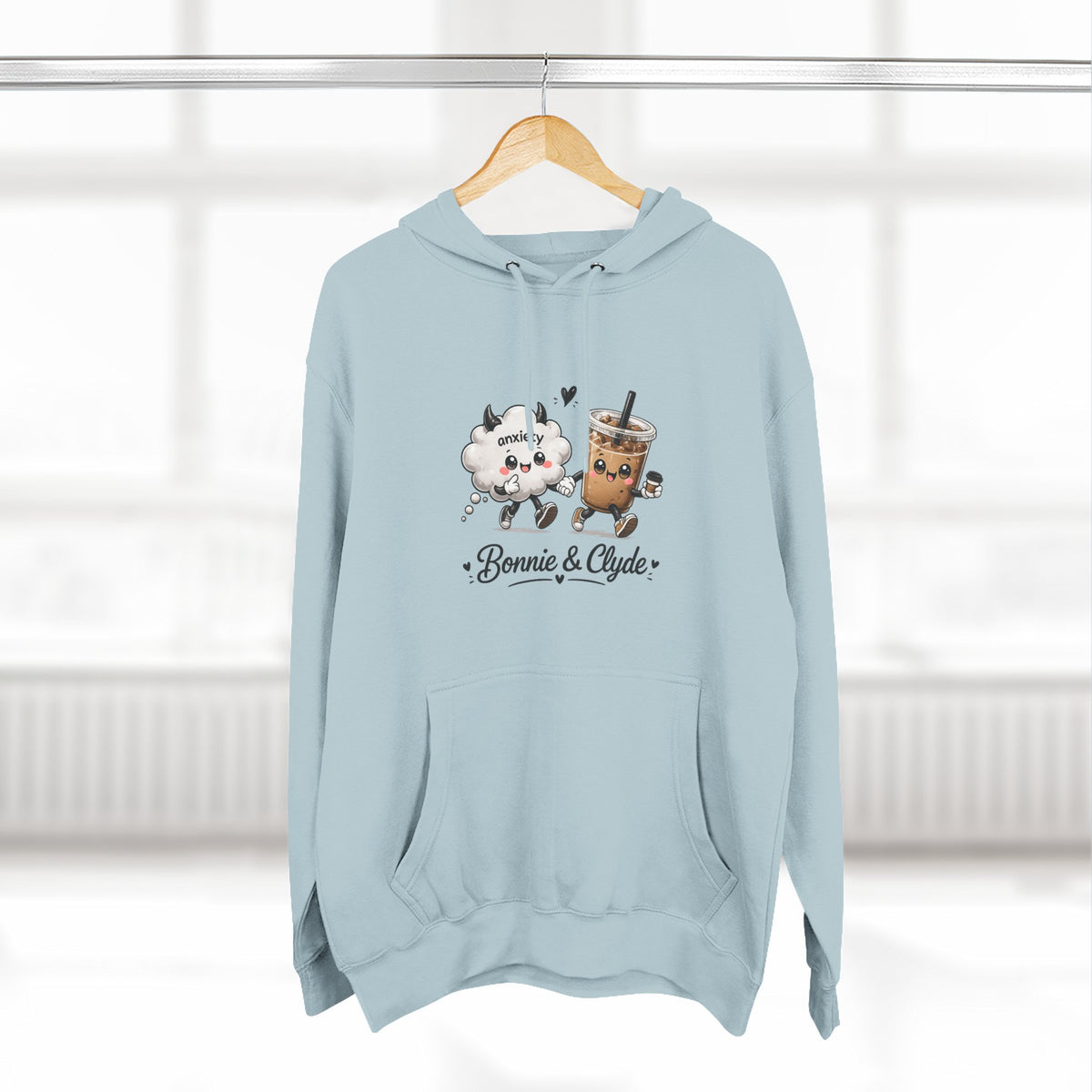 Bonnie & Clyde Coffee Hoodie ☕🤎
