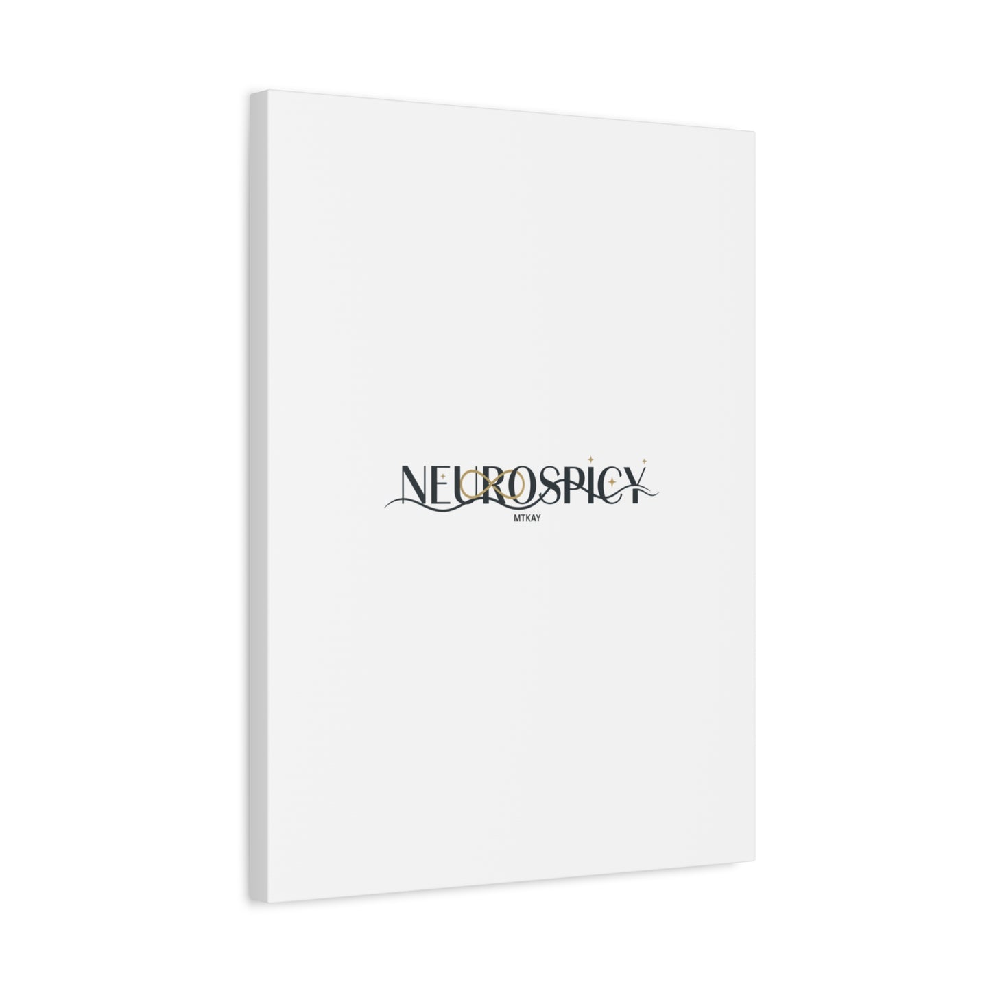 Neurospicy Canvas, Stretched | Autistic Pride, Neurodiversity Acceptance